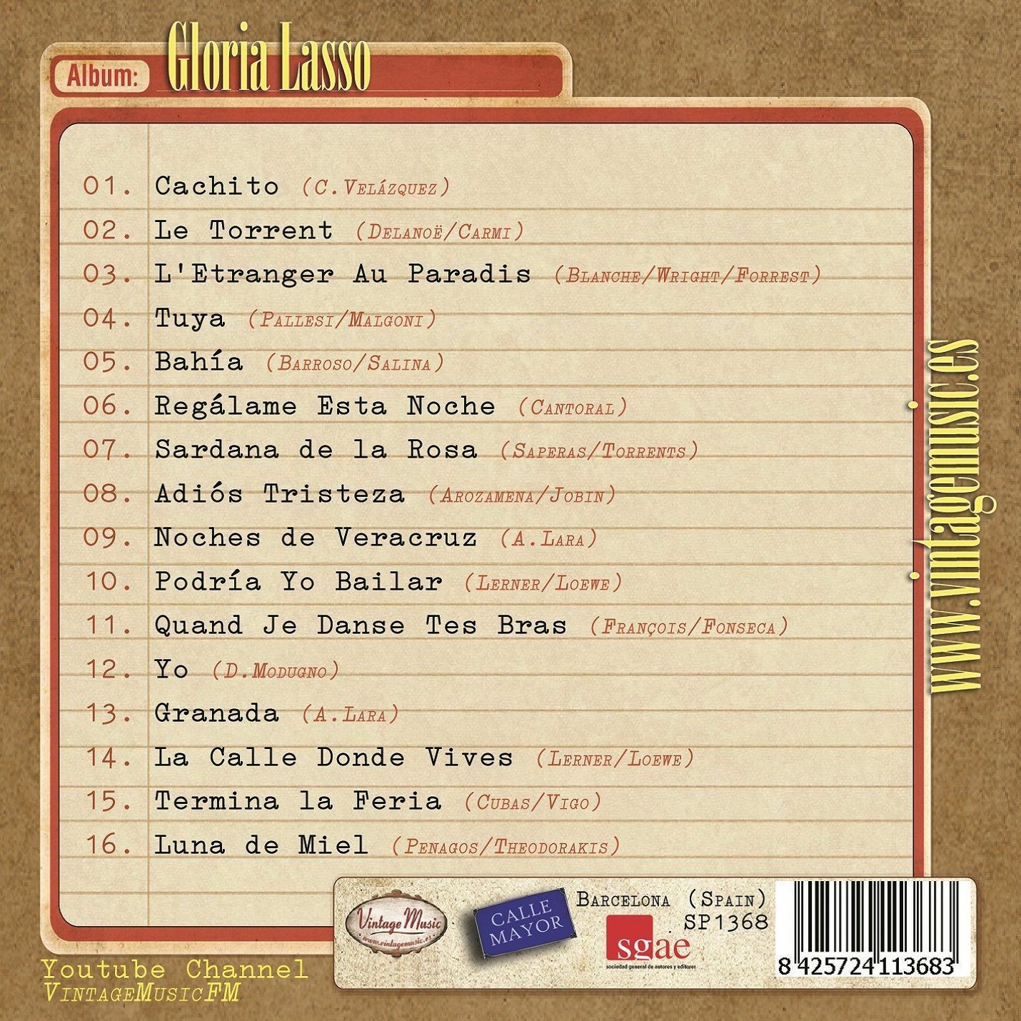 Gloria Lasso (Colección Española - #11)