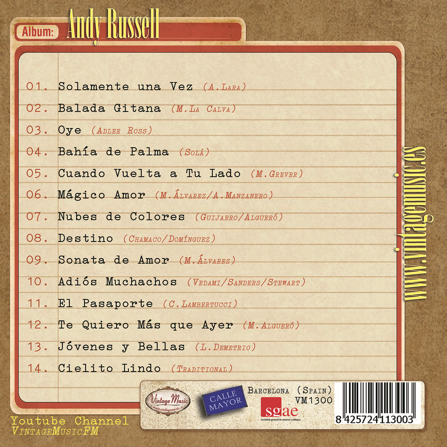 Andy Russell (Colección Vintage Music)