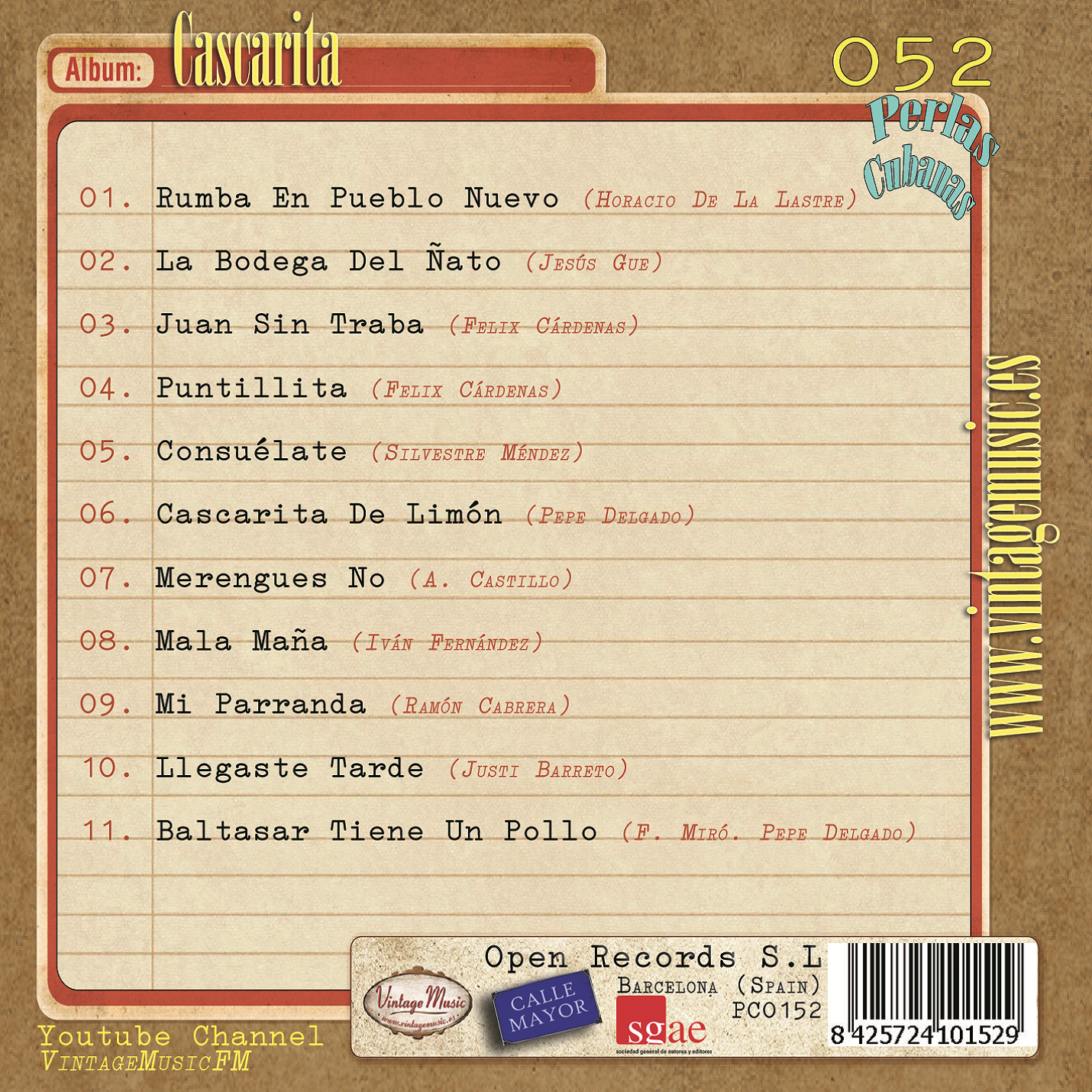 Cascarita (Colección Perlas Cubanas - #52)