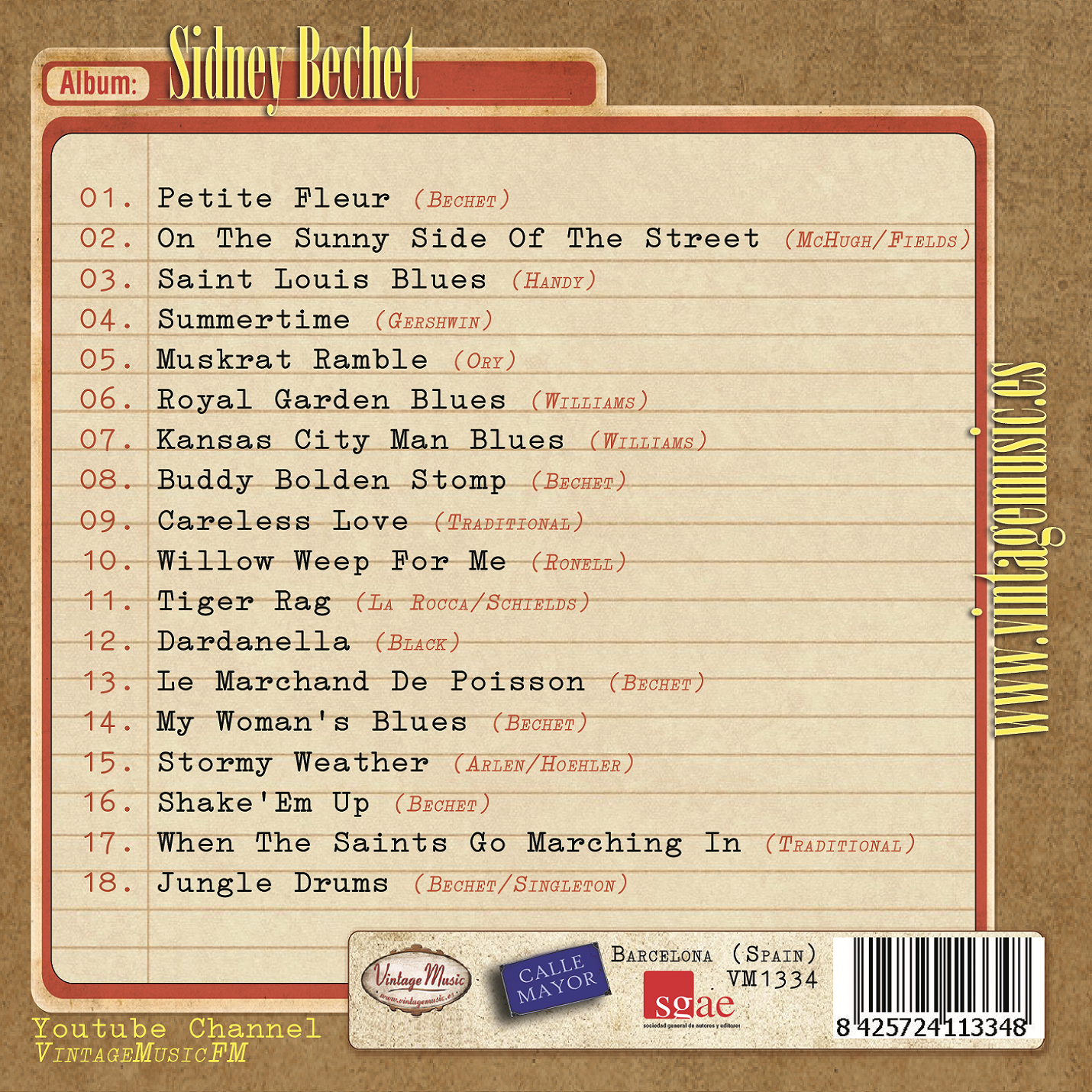 Sidney Bechet (Colección Vintage Music)
