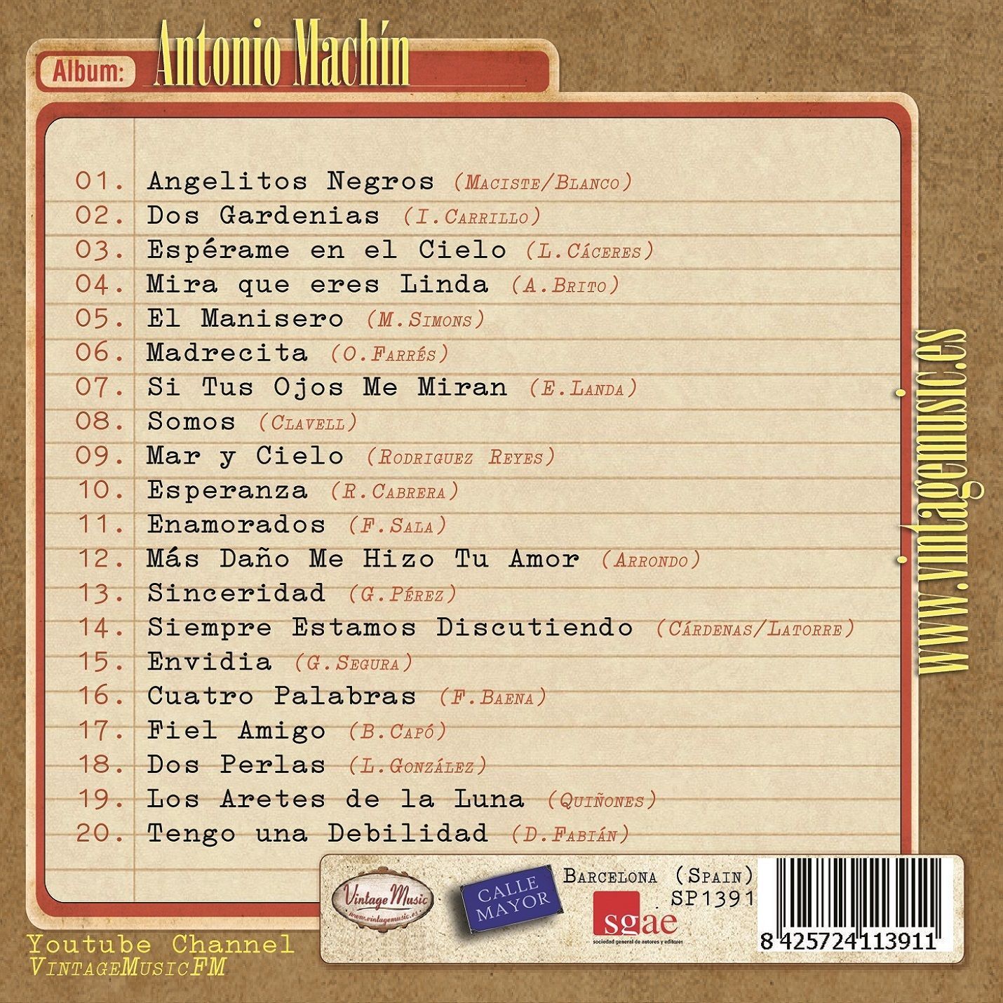 Antonio Machín (Colección Española - #34)