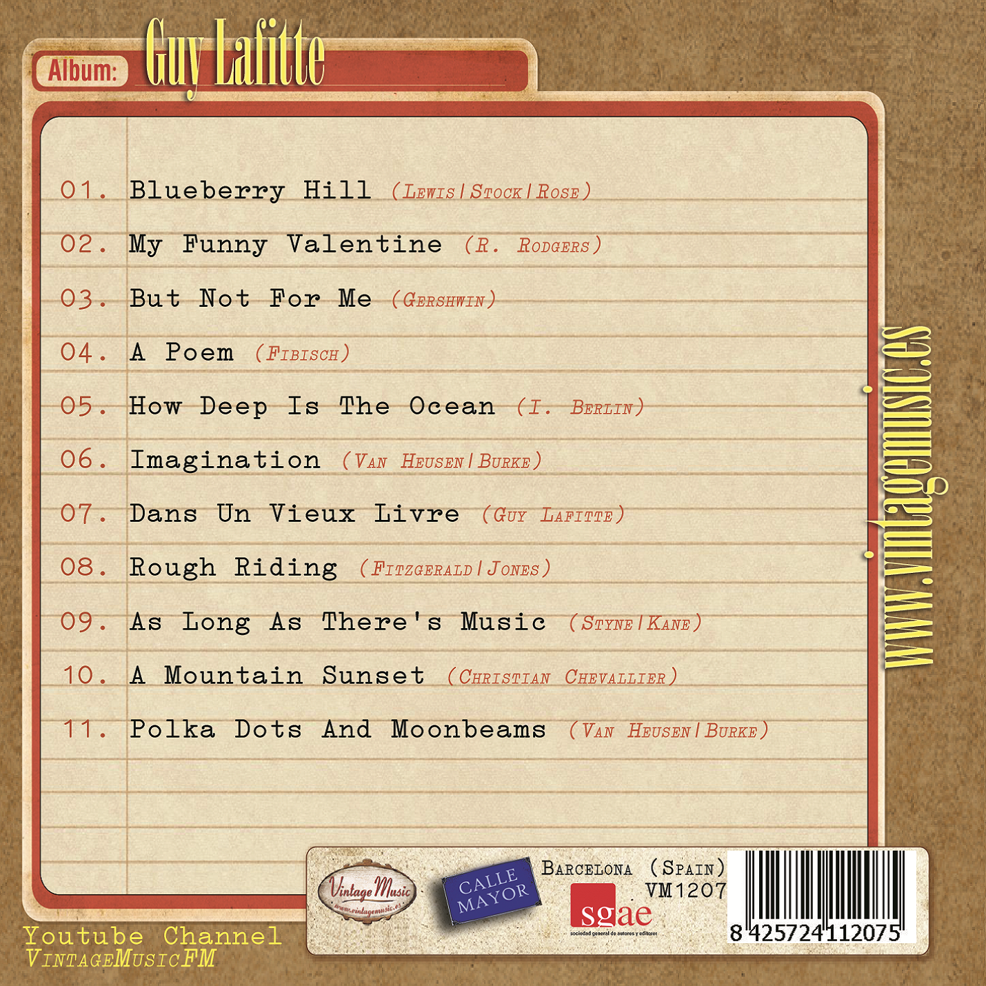 Guy Lafitte (Colección Vintage Music)