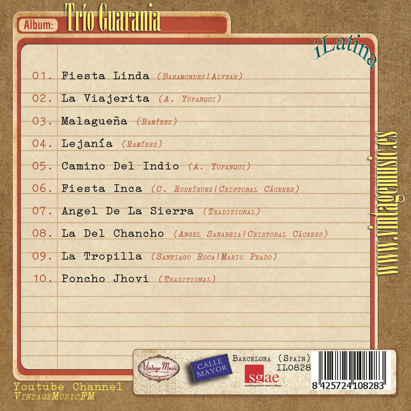 Trío Guaranía (Colección iLatina)