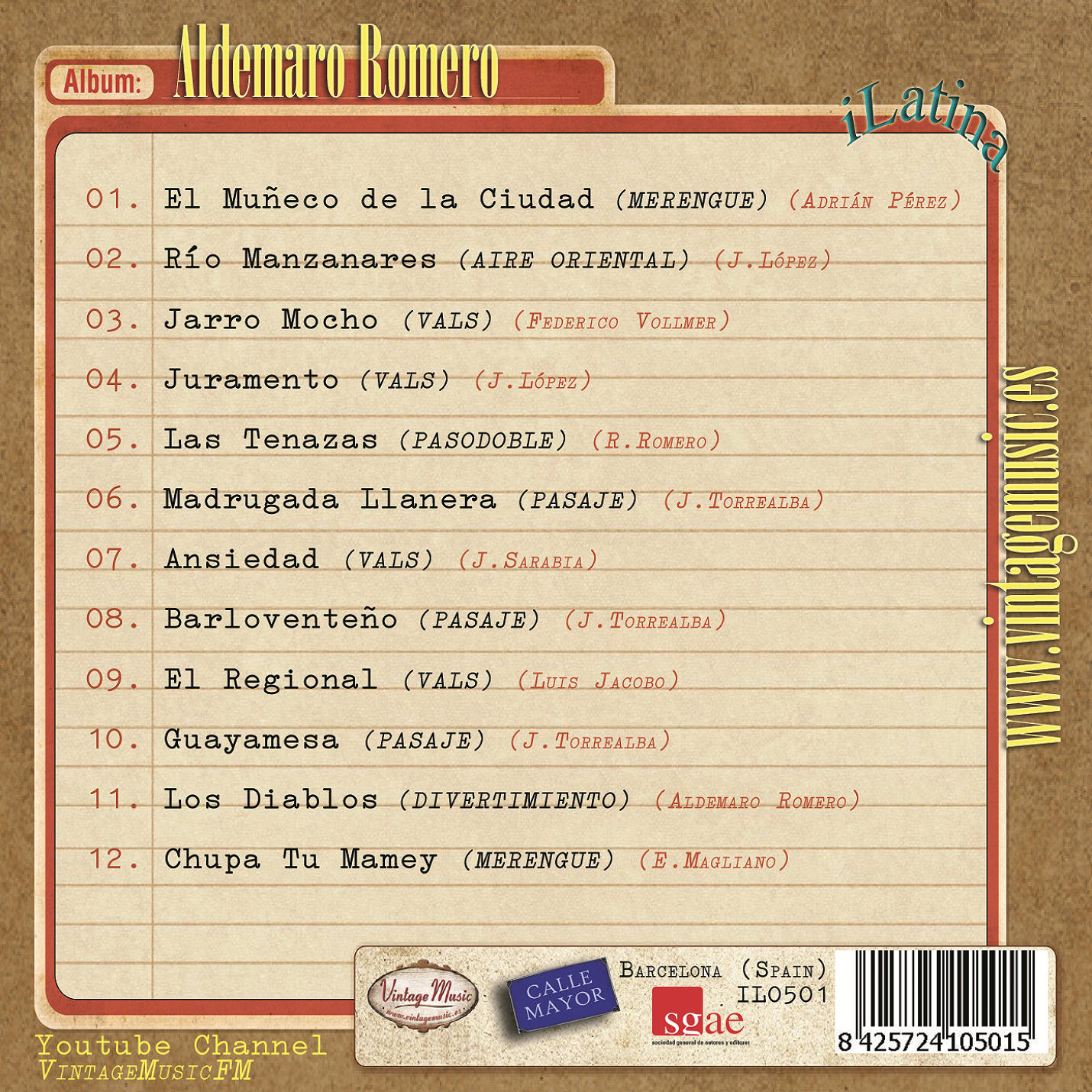 Aldemaro Romero (Colección iLatina)