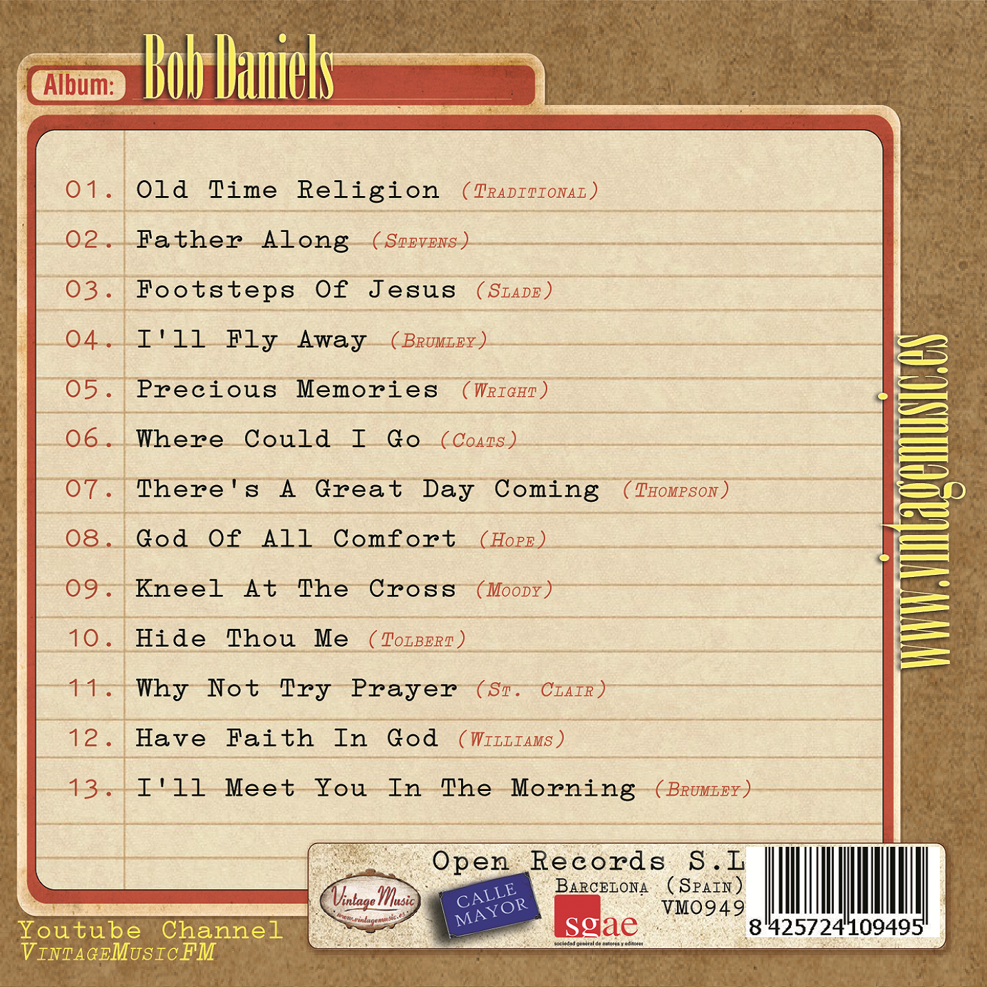 Bob Daniels (Colección Vintage Music)