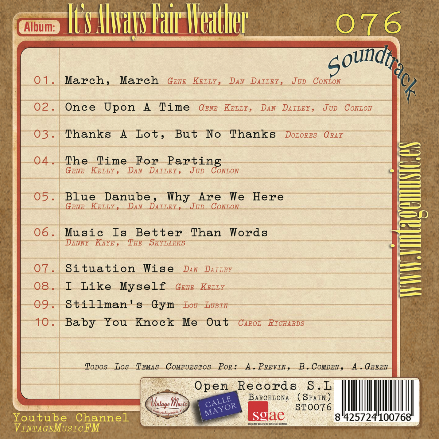 It’s Always Weather (Colección Soundtrack - #76)