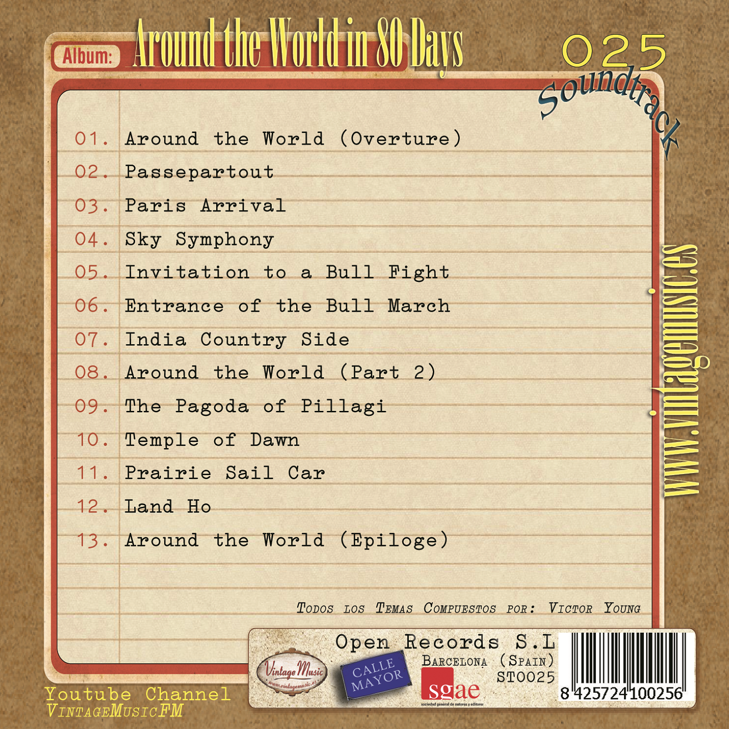 Around The World (Colección Soundtrack - #25)