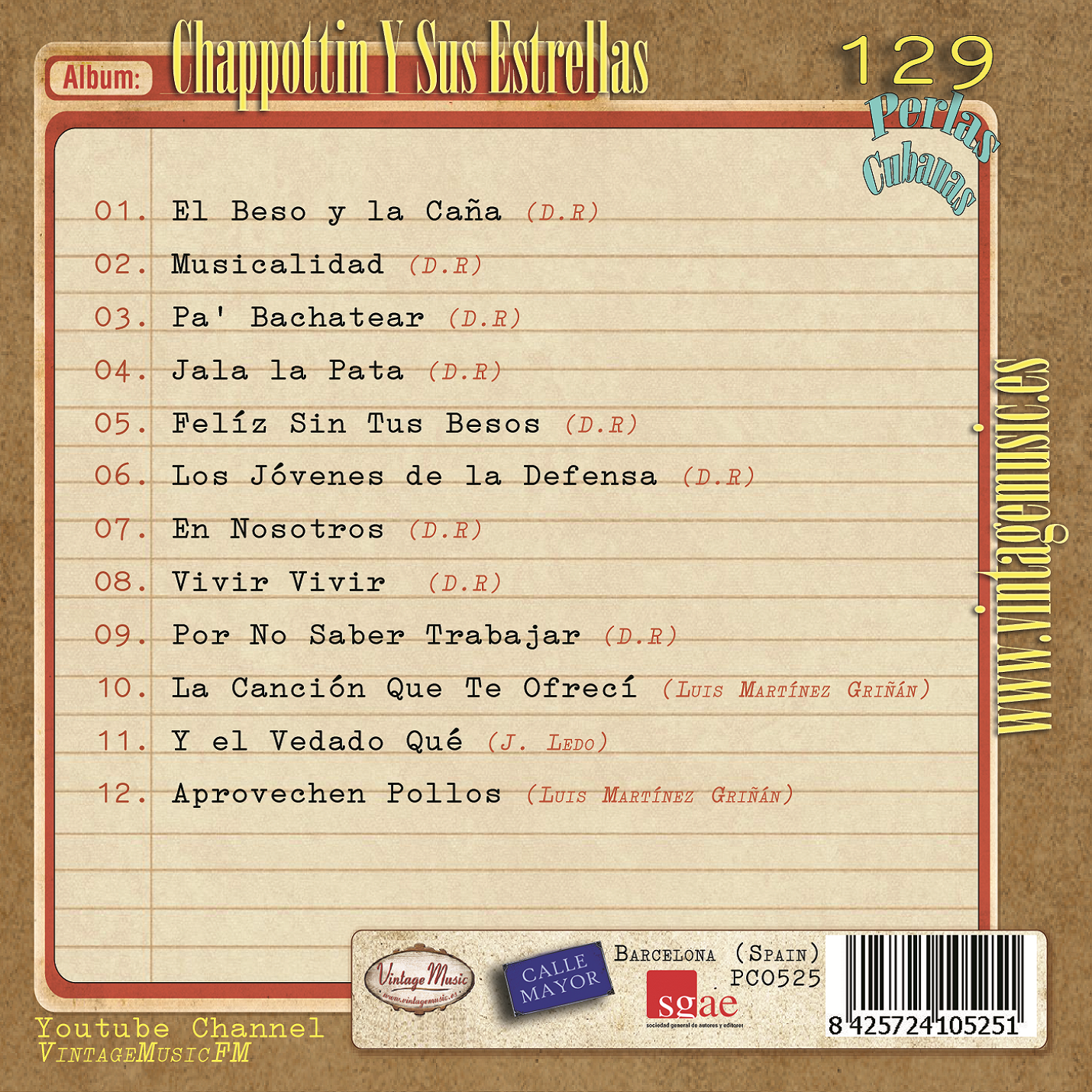 Chappottin (Colección Perlas Cubanas - #129)