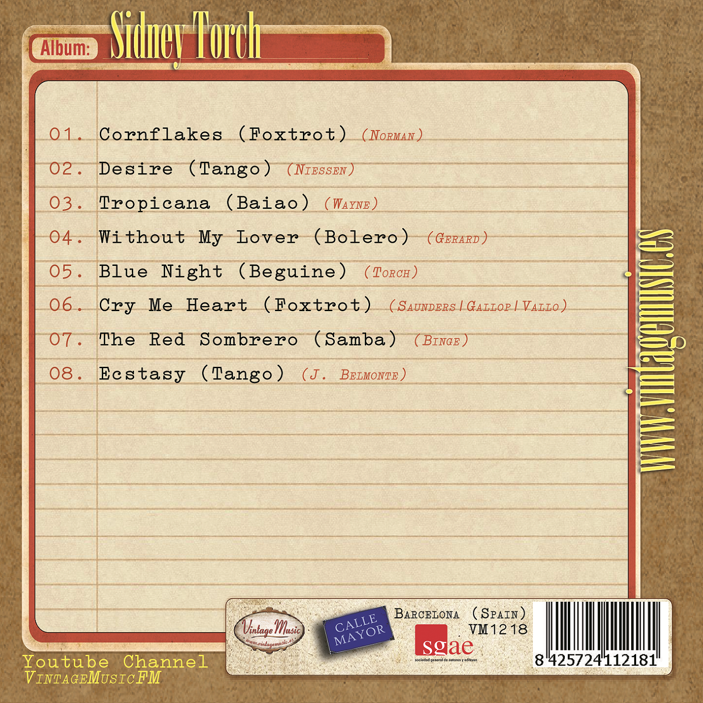 Sidney Torch (Colección Vintage Music)