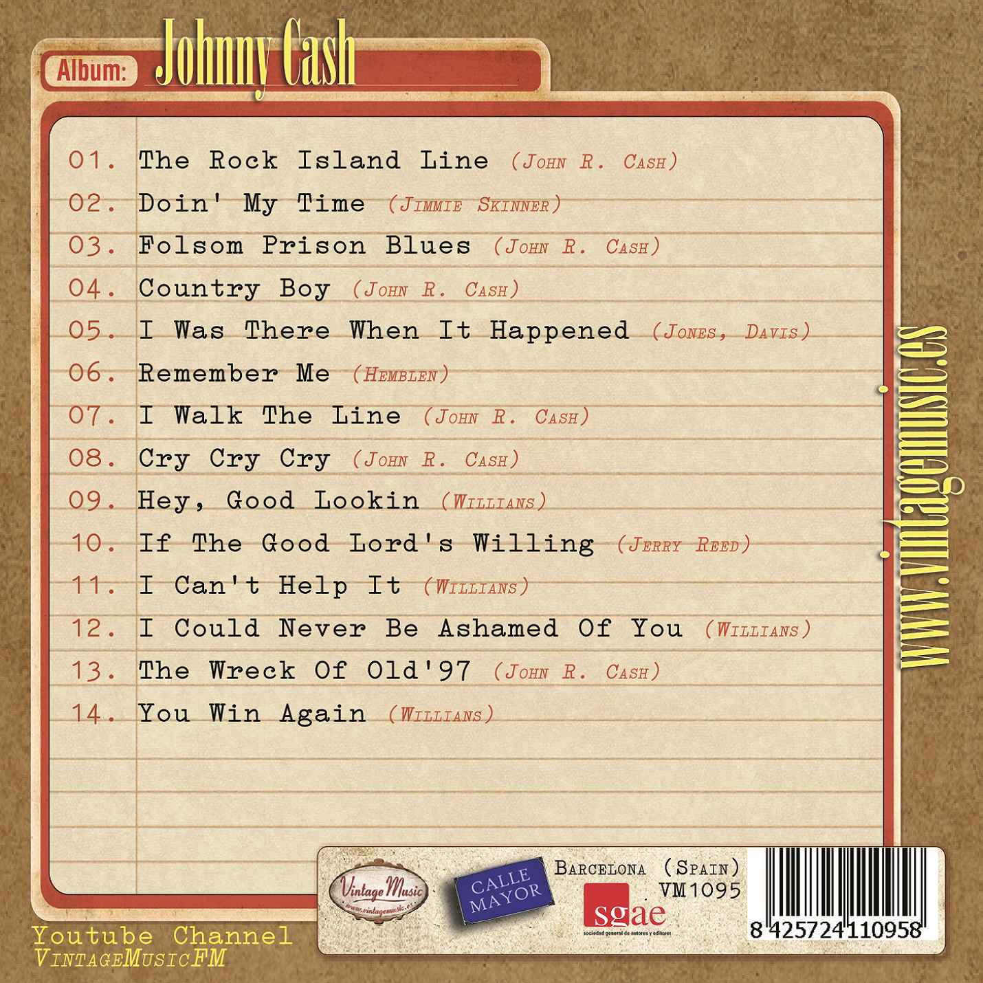 Johnny Cash 2 (Colección Vintage Music)
