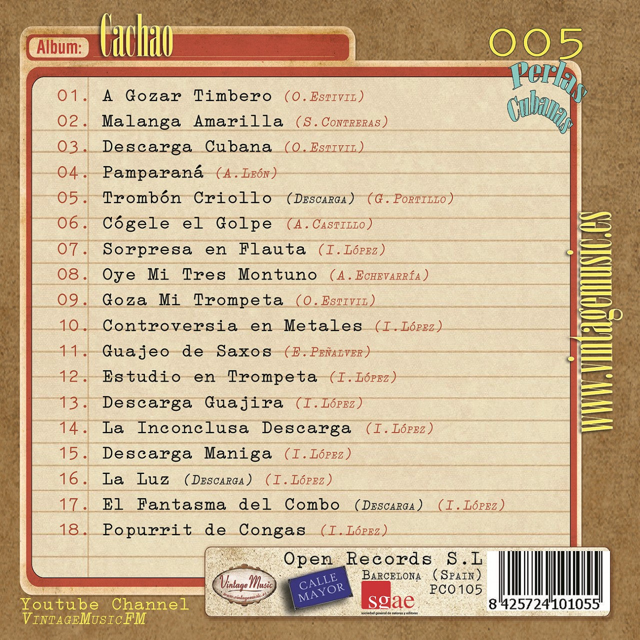 Cachao (Colección Perlas Cubanas - #5)