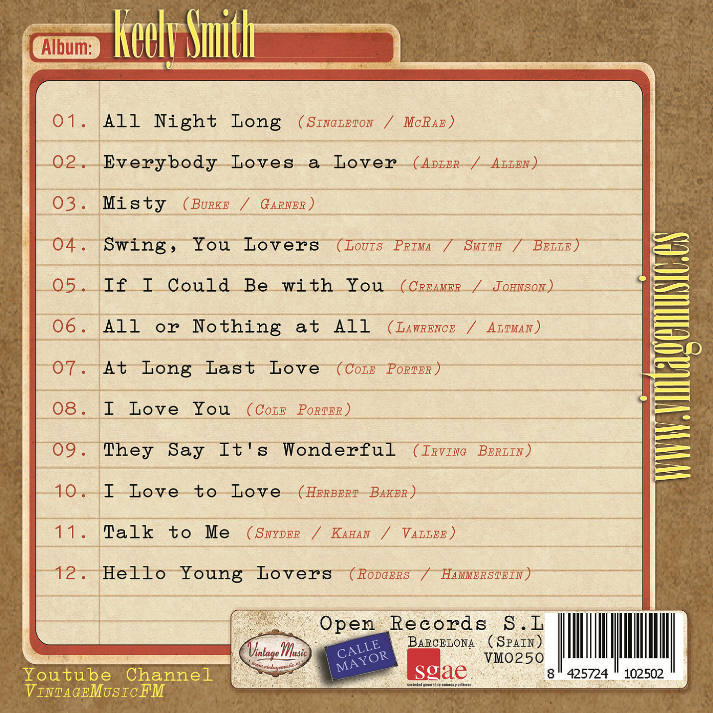 Keely Smith (Colección Vintage Music)