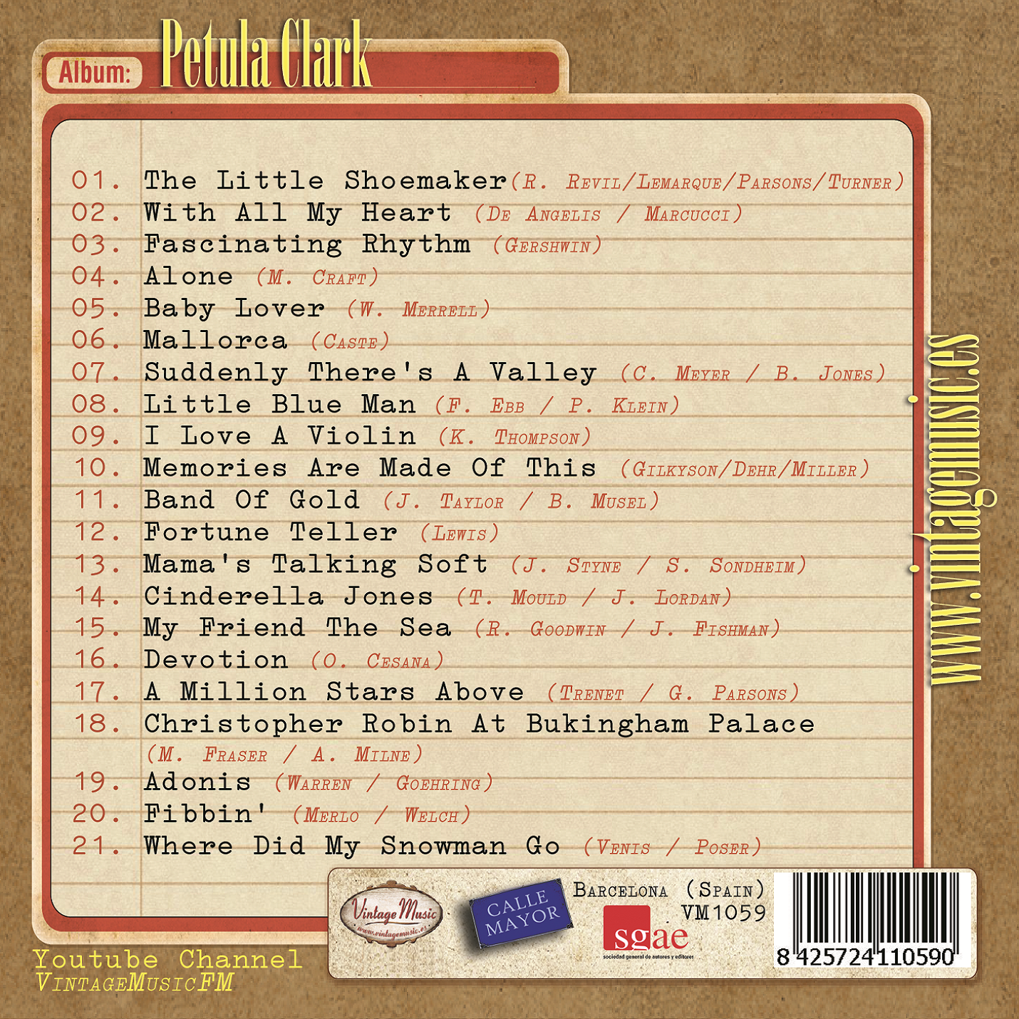 Petula Clark (Colección Vintage Music)