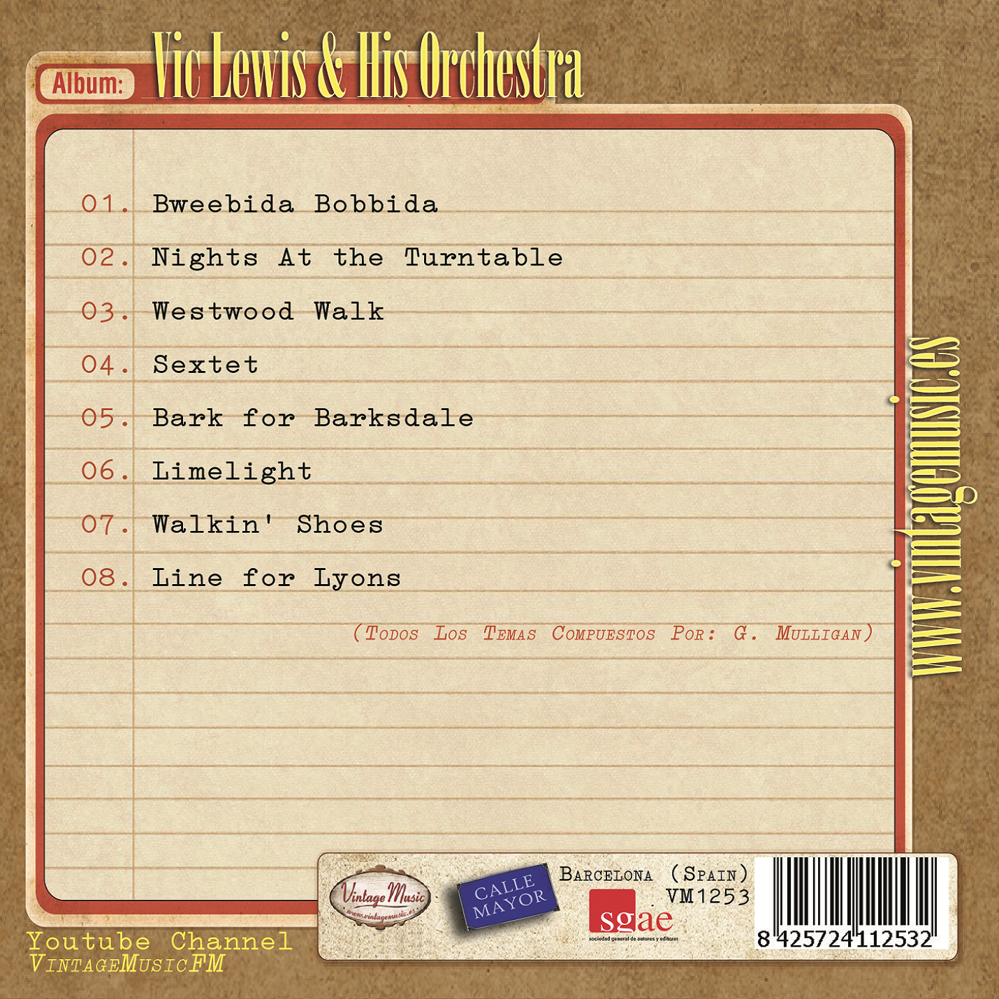 Vic Lewis & His Orchestra (Colección Vintage Music)