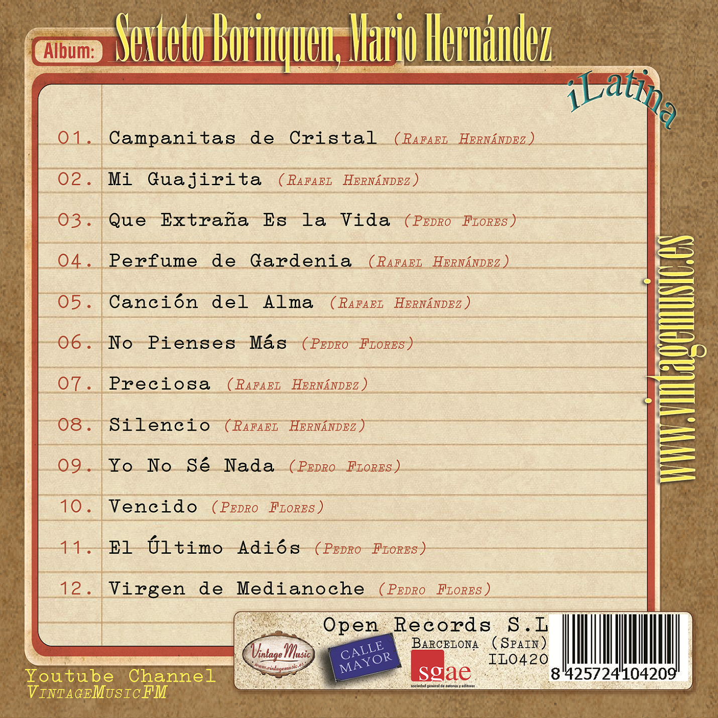 Sexteto Borinquen (Colección iLatina)