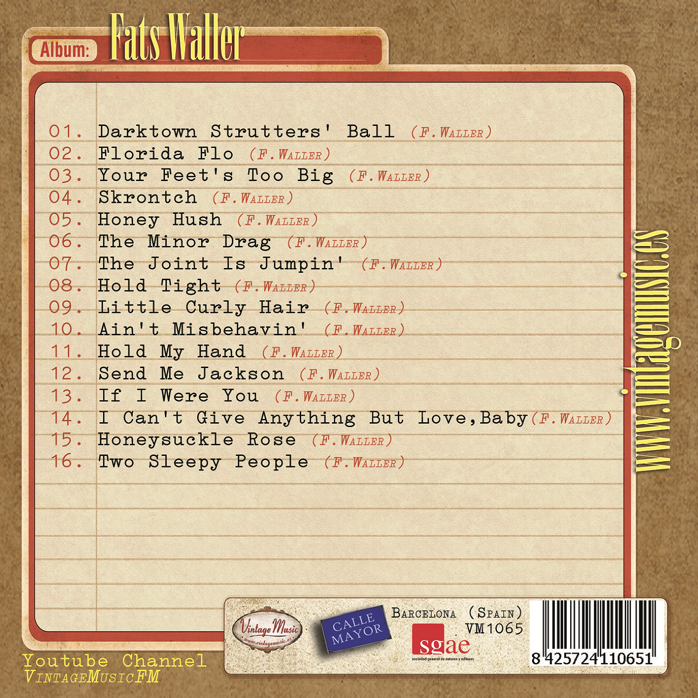 Fats Waller (Colección Vintage Music)