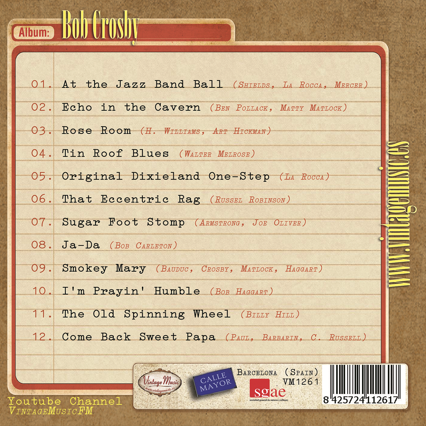 Bob Crosby (Colección Vintage Music)