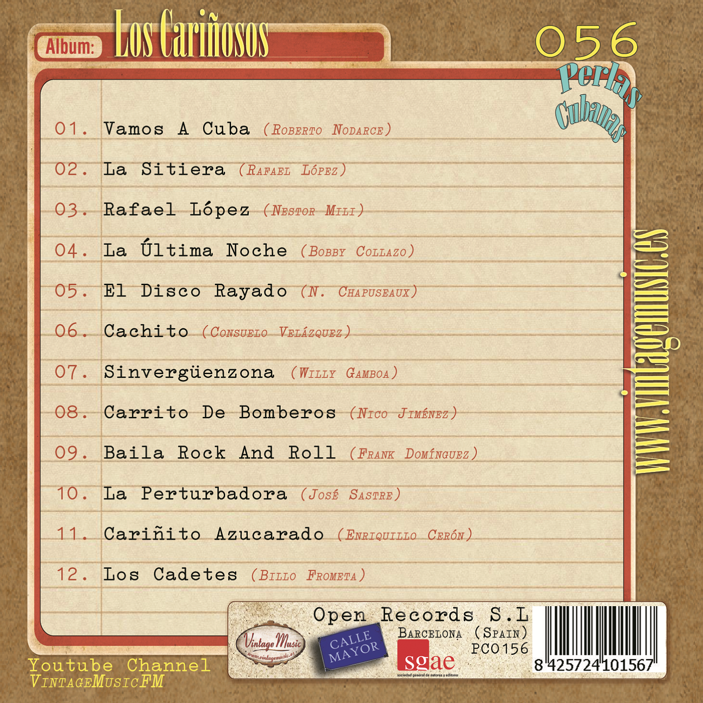Los Cariñosos (Colección Perlas Cubanas - #56)