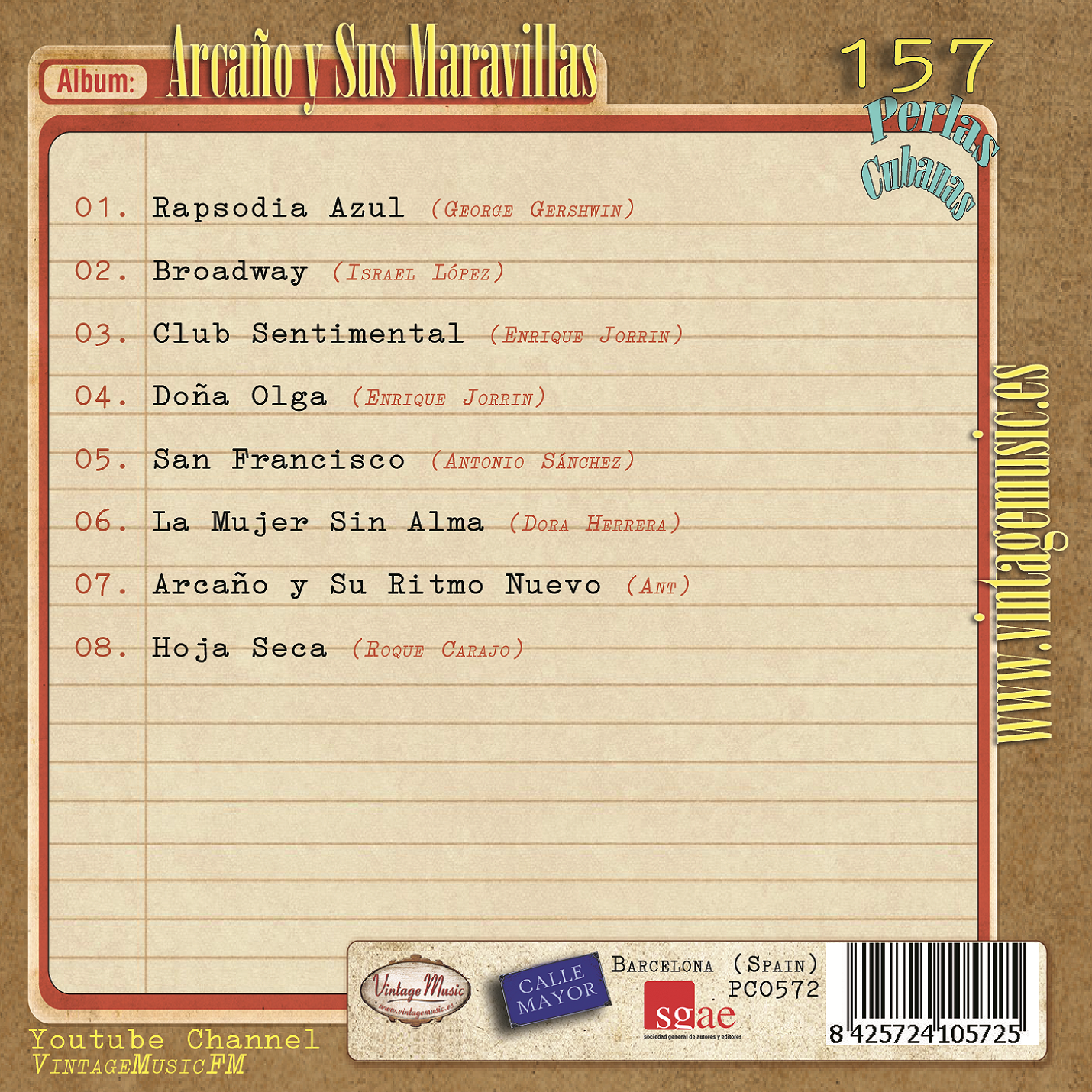 Arcaño y Sus Maravillas (Colección Perlas Cubanas - #157)