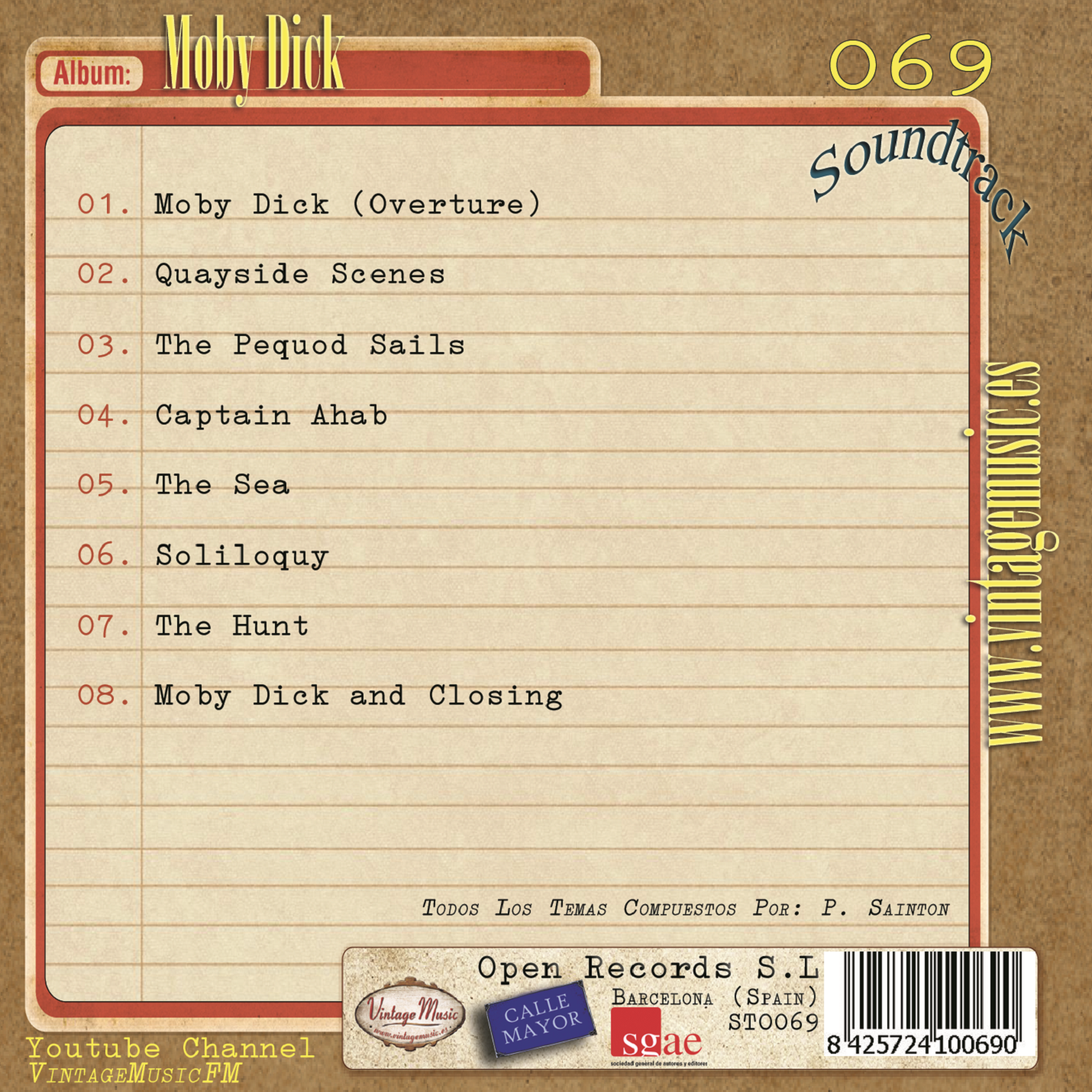 Moby Dick (Colección Soundtrack - #69)