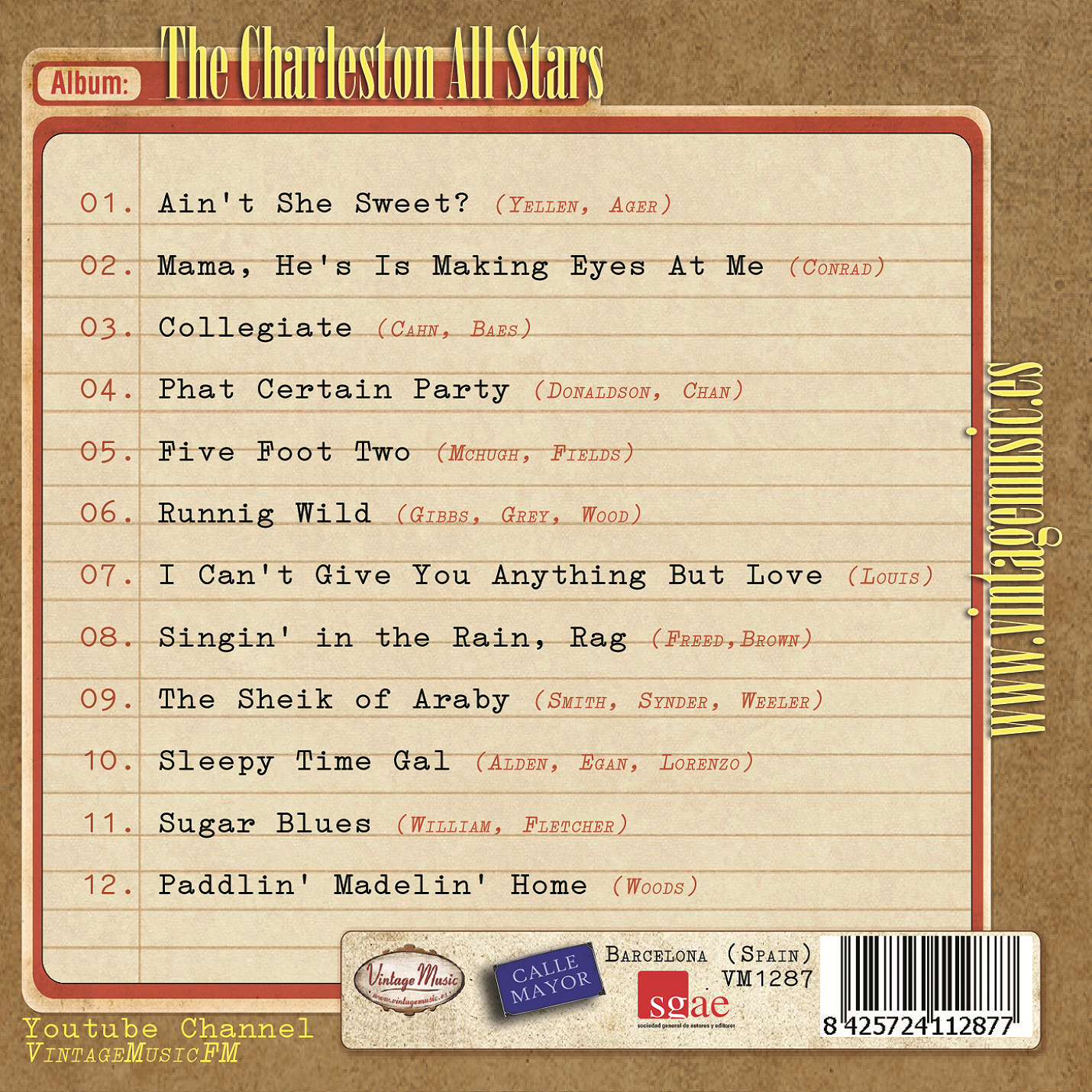 Charleston All Star (Colección Vintage Music)