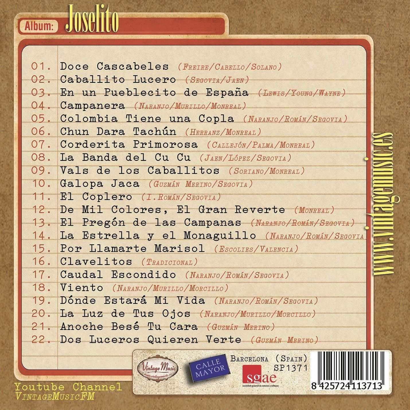 Joselito (Colección Española - #14)