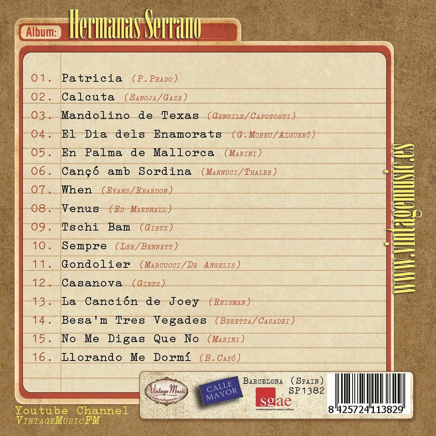 Hermanas Serrano (Colección Española - #25)