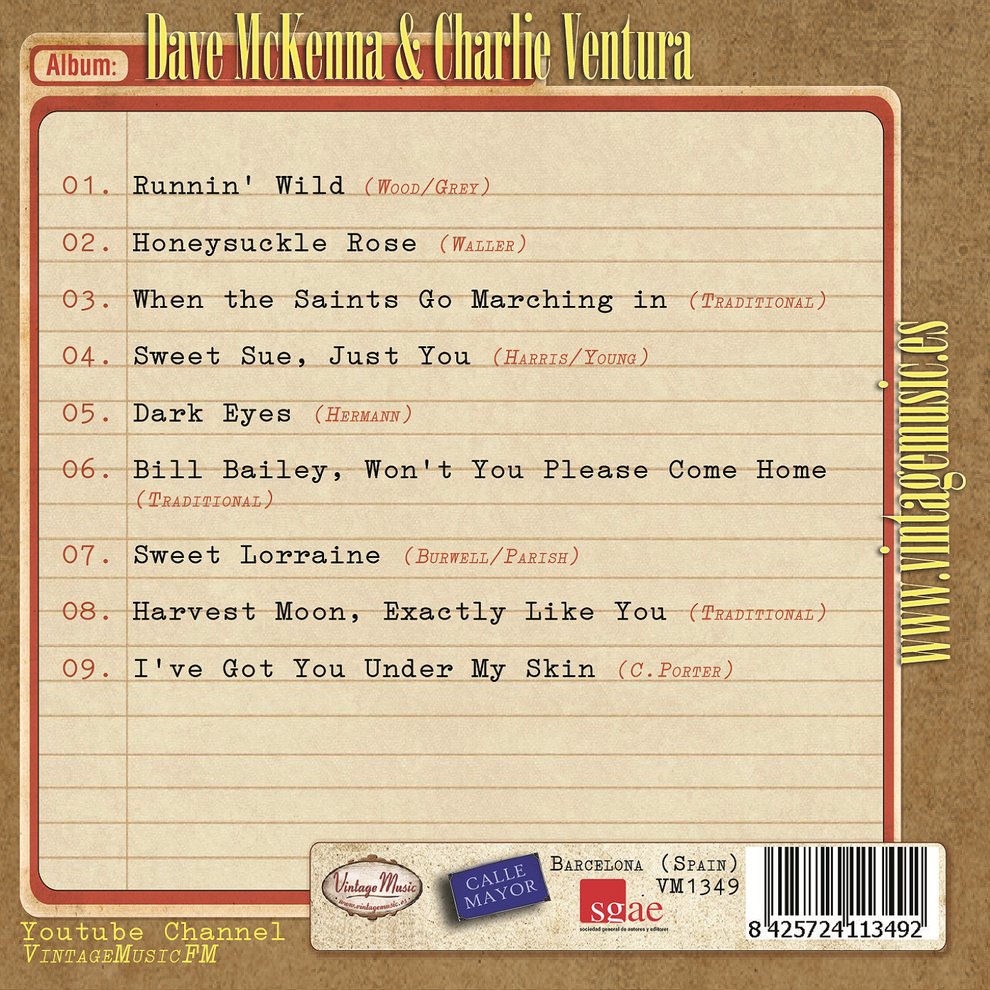 Charlie Ventura (Colección Vintage Music)