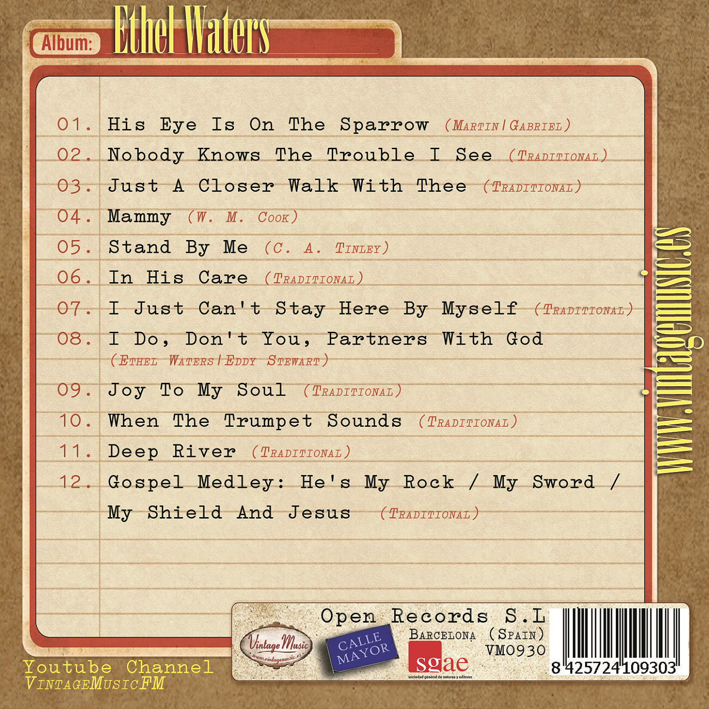 Ethel Waters (Colección Vintage Music)