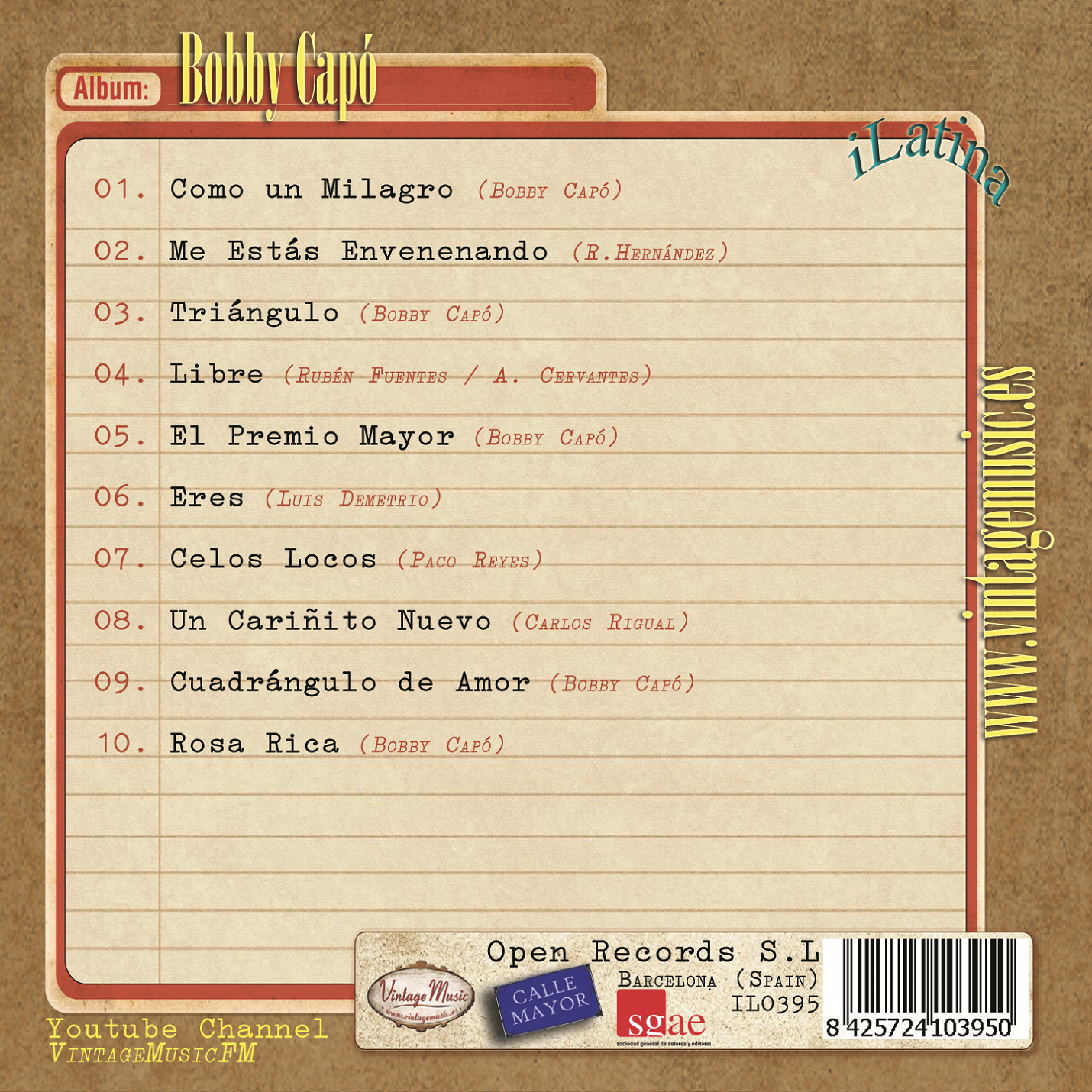 Bobby Capó (Colección iLatina)