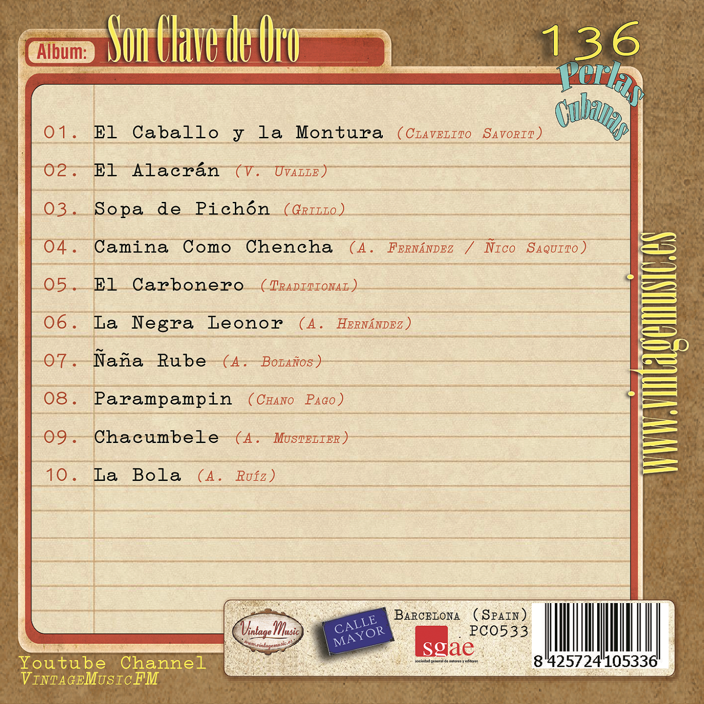 Son Clave de Oro (Colección Perlas Cubanas - #136)