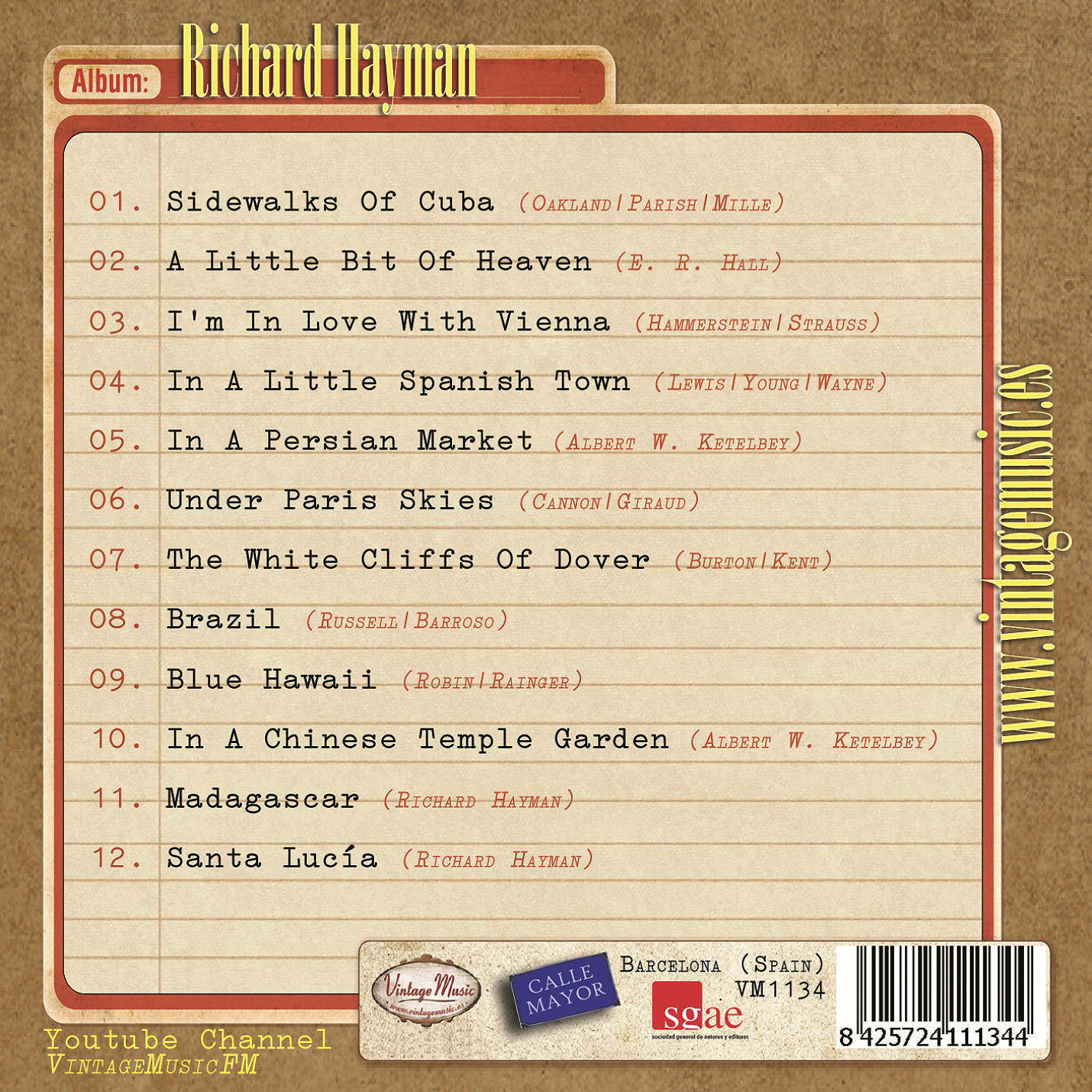 Richard Hayman (Colección Vintage Music)