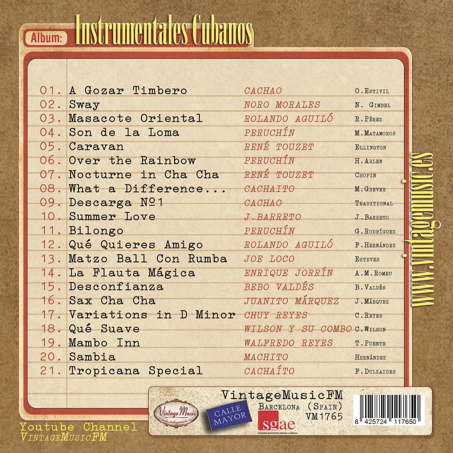 Instrumentales Cubanos (Colección Perlas Cubanas)
