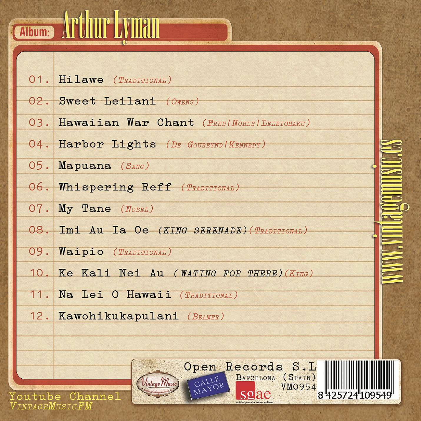 Arthur Lyman (Colección Vintage Music)