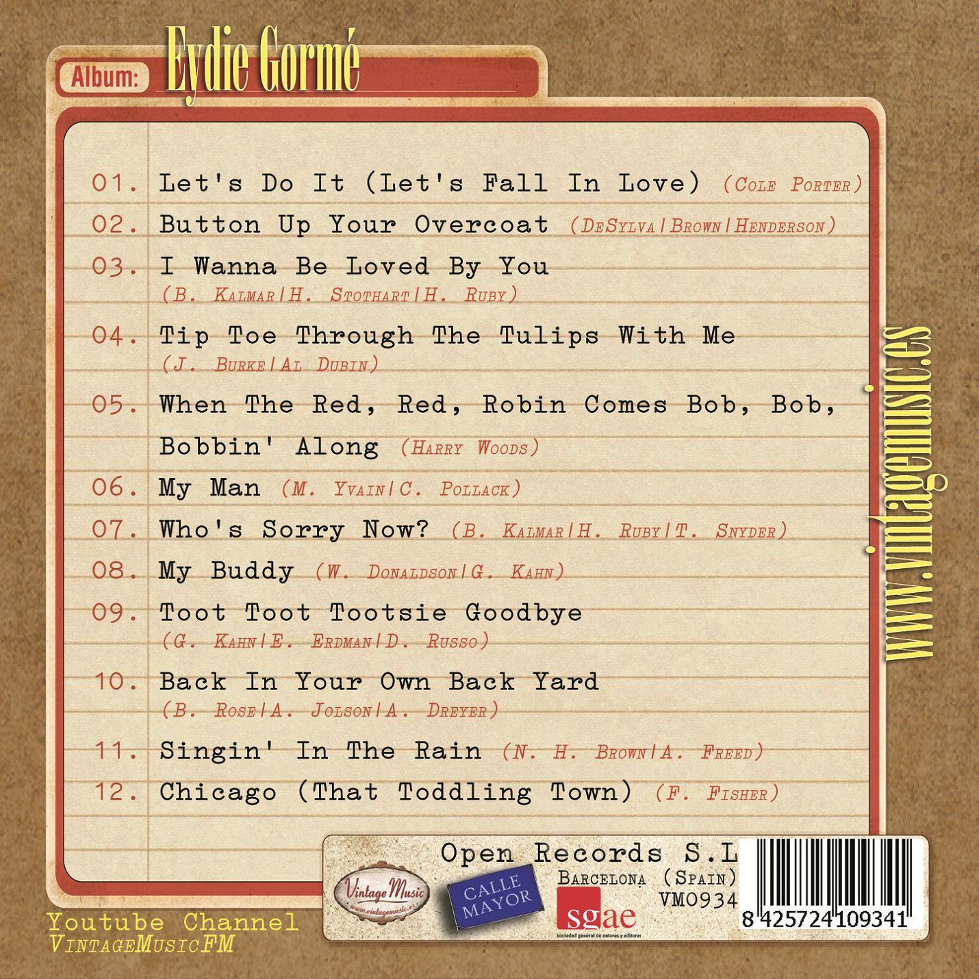 Eydie Gorme (Colección Vintage Music)