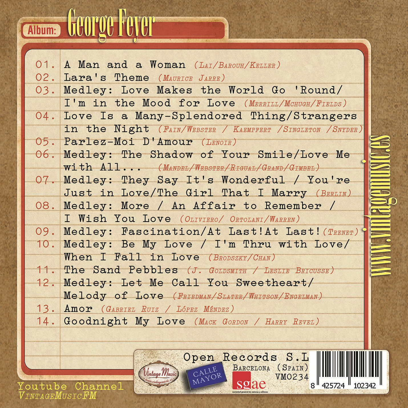 George Feyer (Colección Vintage Music)