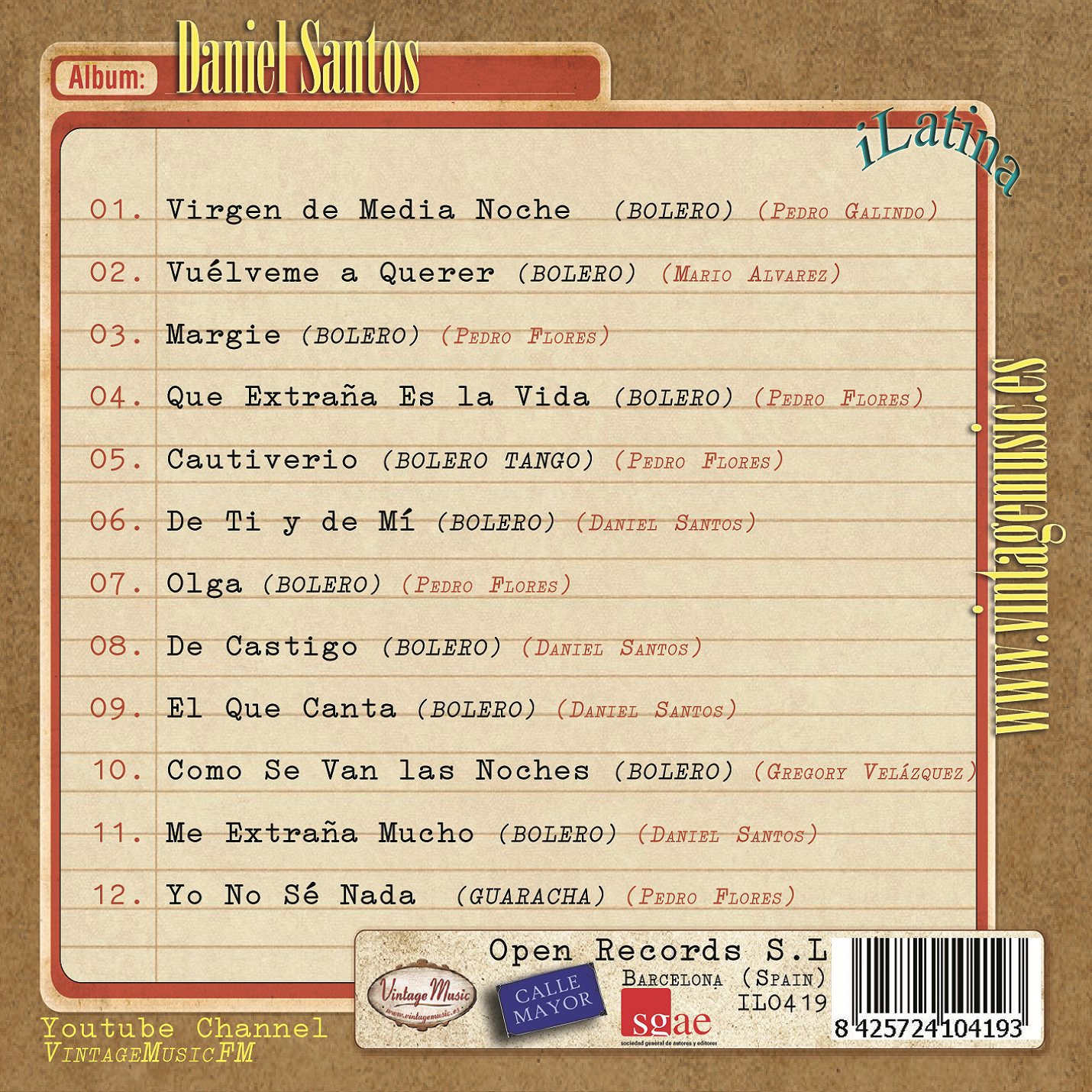 Daniel Santos 2 (Colección iLatina)