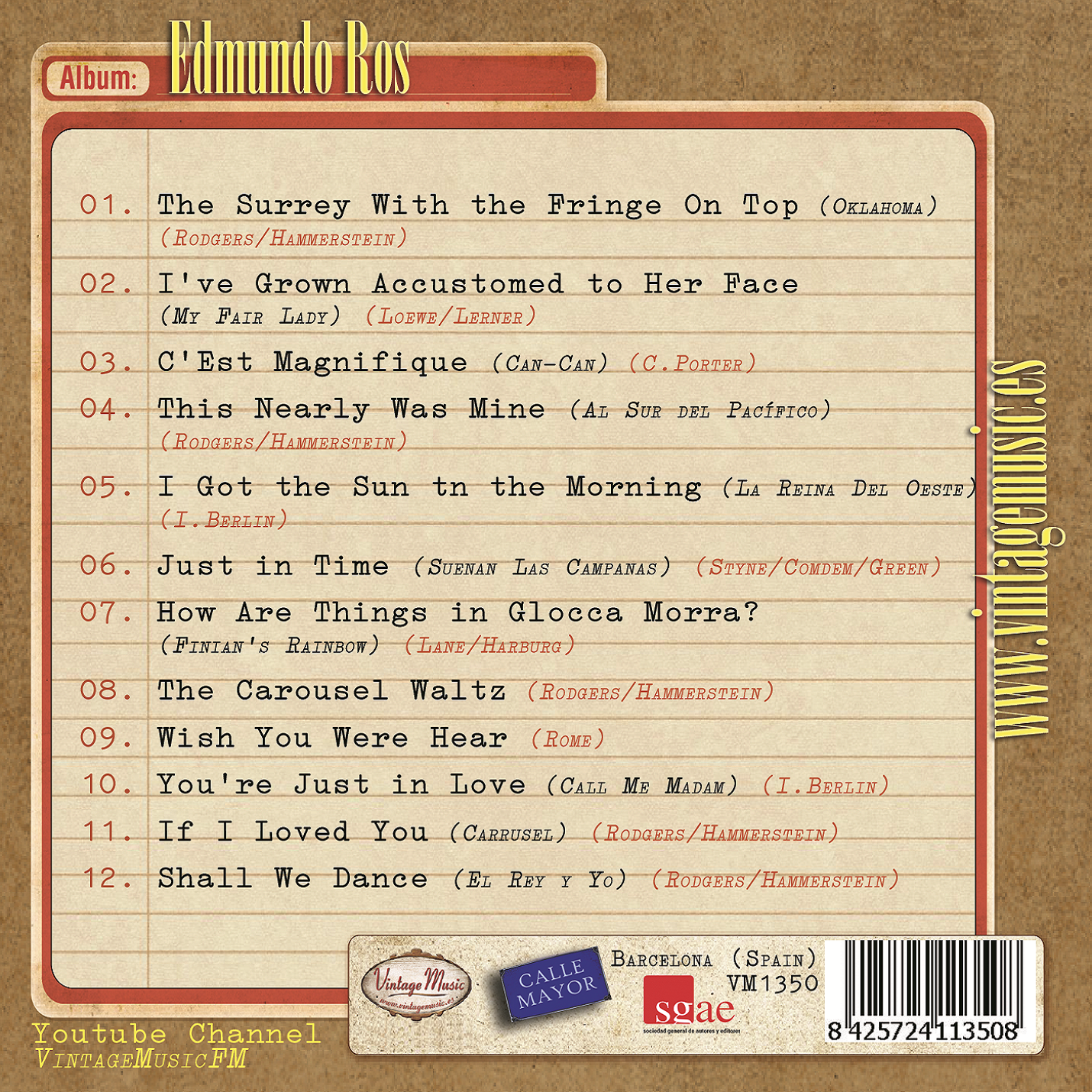 Edmundo Ros (Colección Vintage Music)