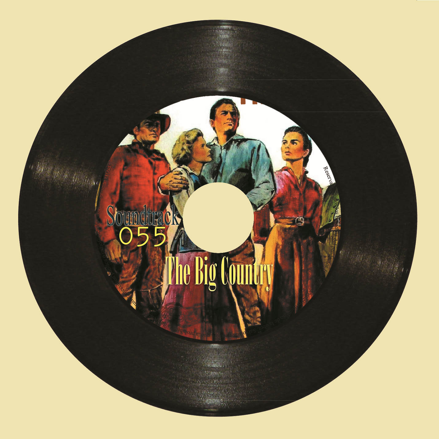 The Big Country, Horizontes De Grandeza (Colección Soundtrack - #55)