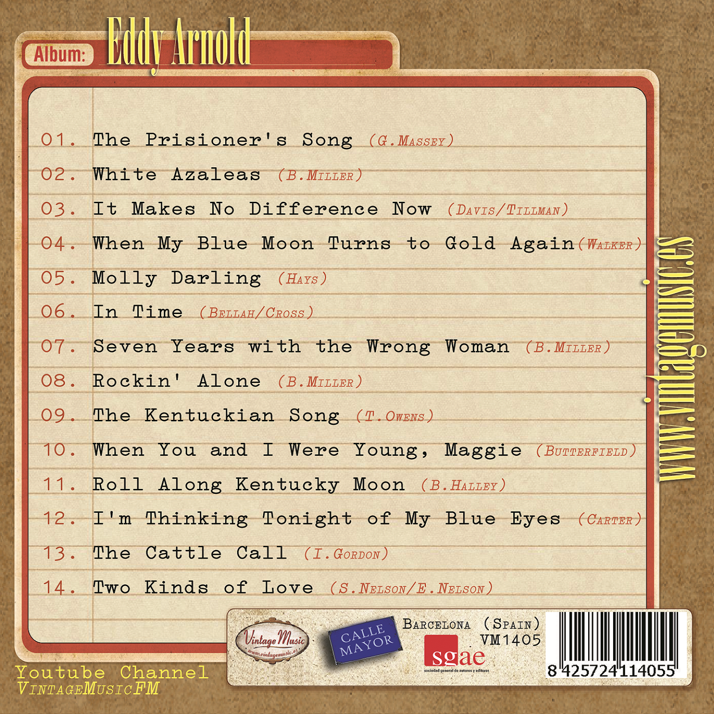 Eddy Arnold (Colección Vintage Music)