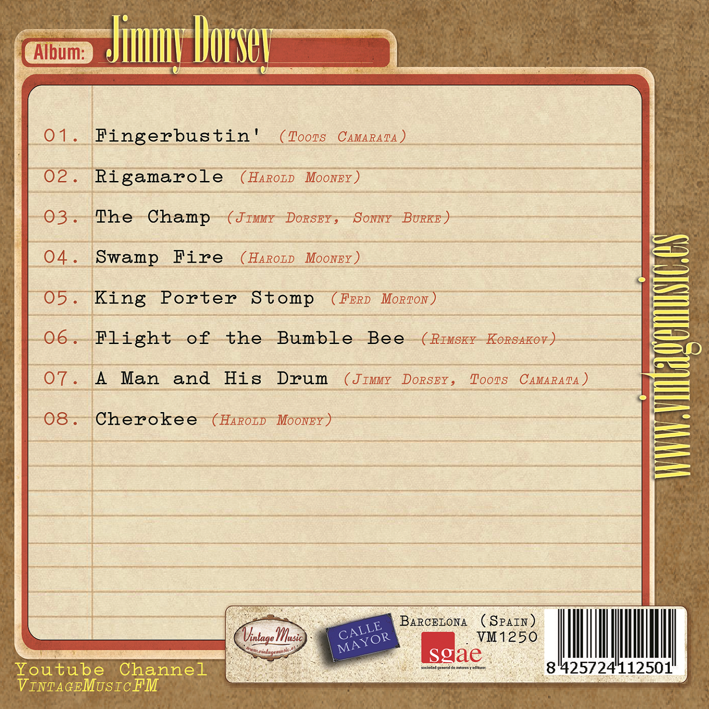 Jimmy Dorsey (Colección Vintage Music)