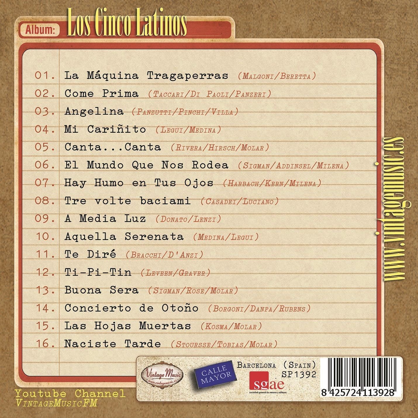 Los Cinco Latinos (Colección Española - #35)