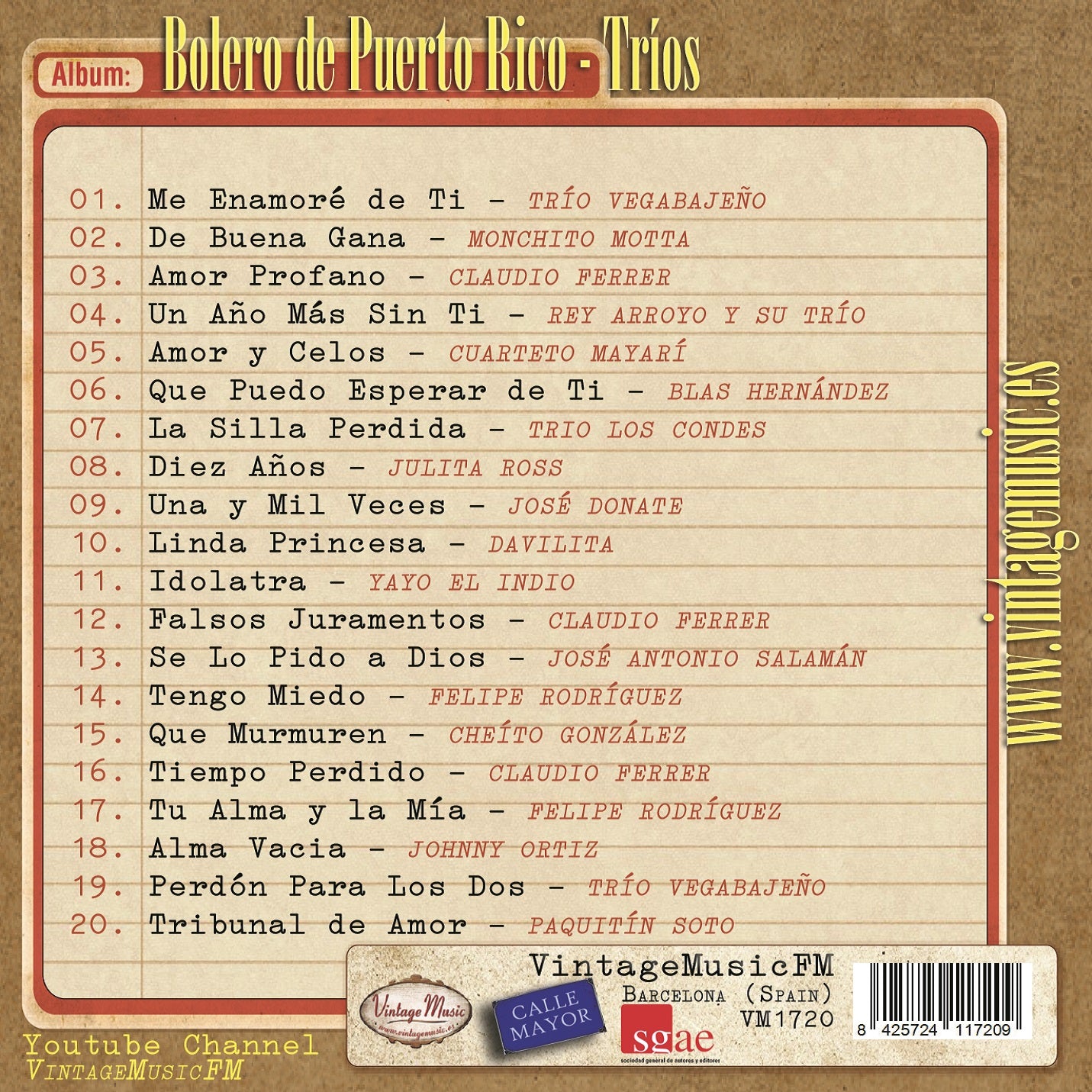 Boleros de Puerto Rico - Tríos (Colección Boleros)