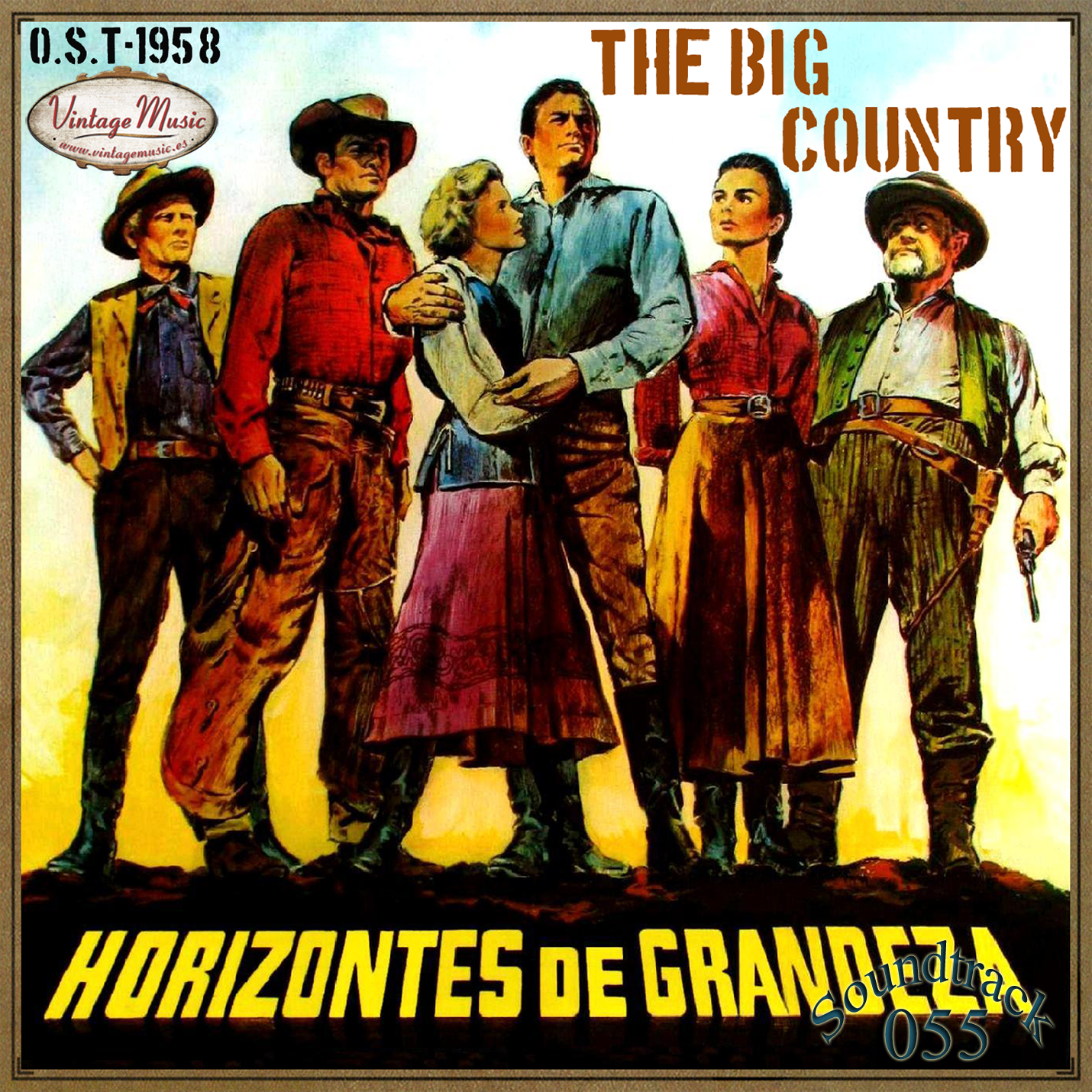 The Big Country, Horizontes De Grandeza (Colección Soundtrack - #55)