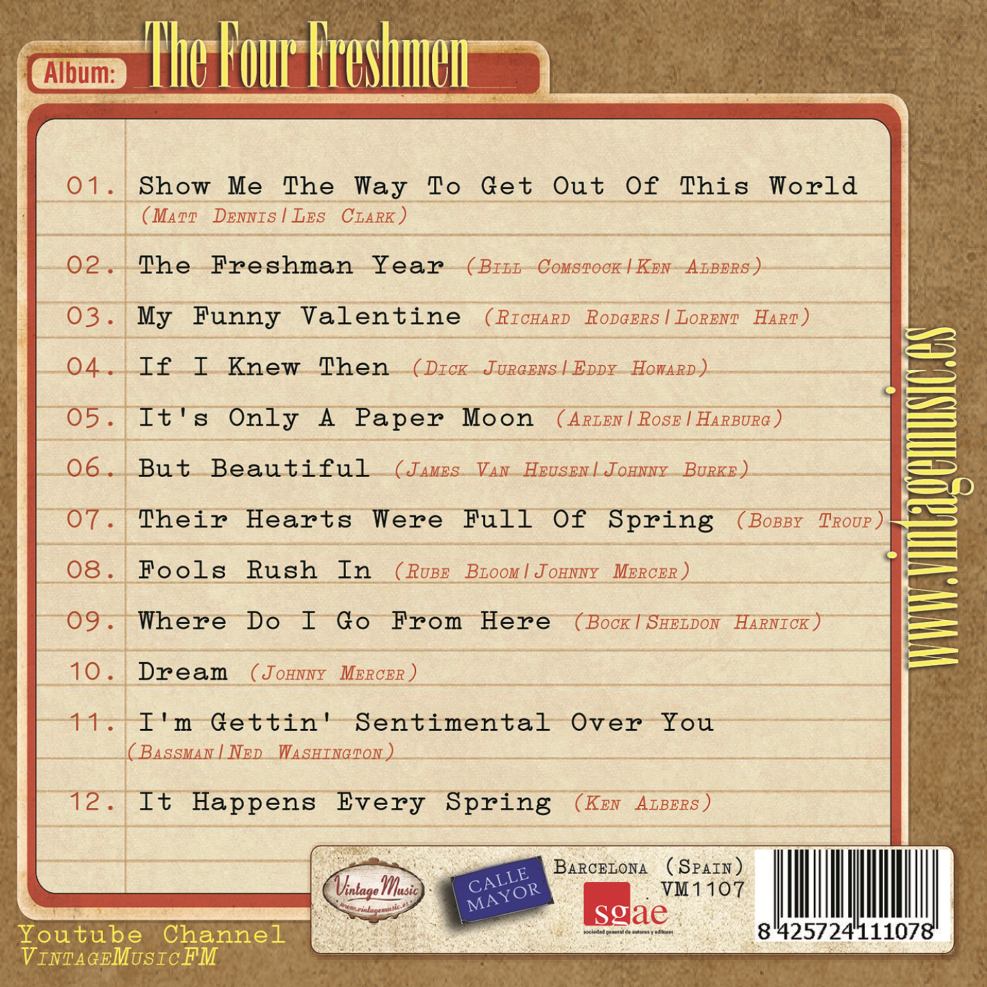 The Four Freshmen (Colección Vintage Music)