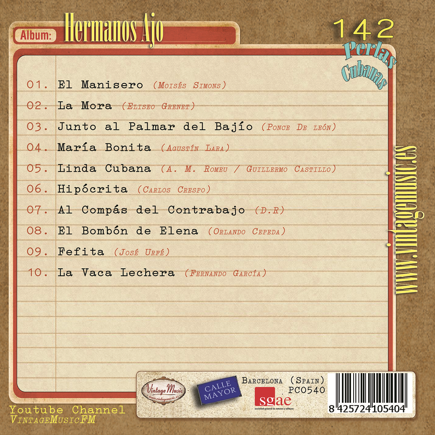 Hermanos Ajo (Colección Perlas Cubanas - #142)