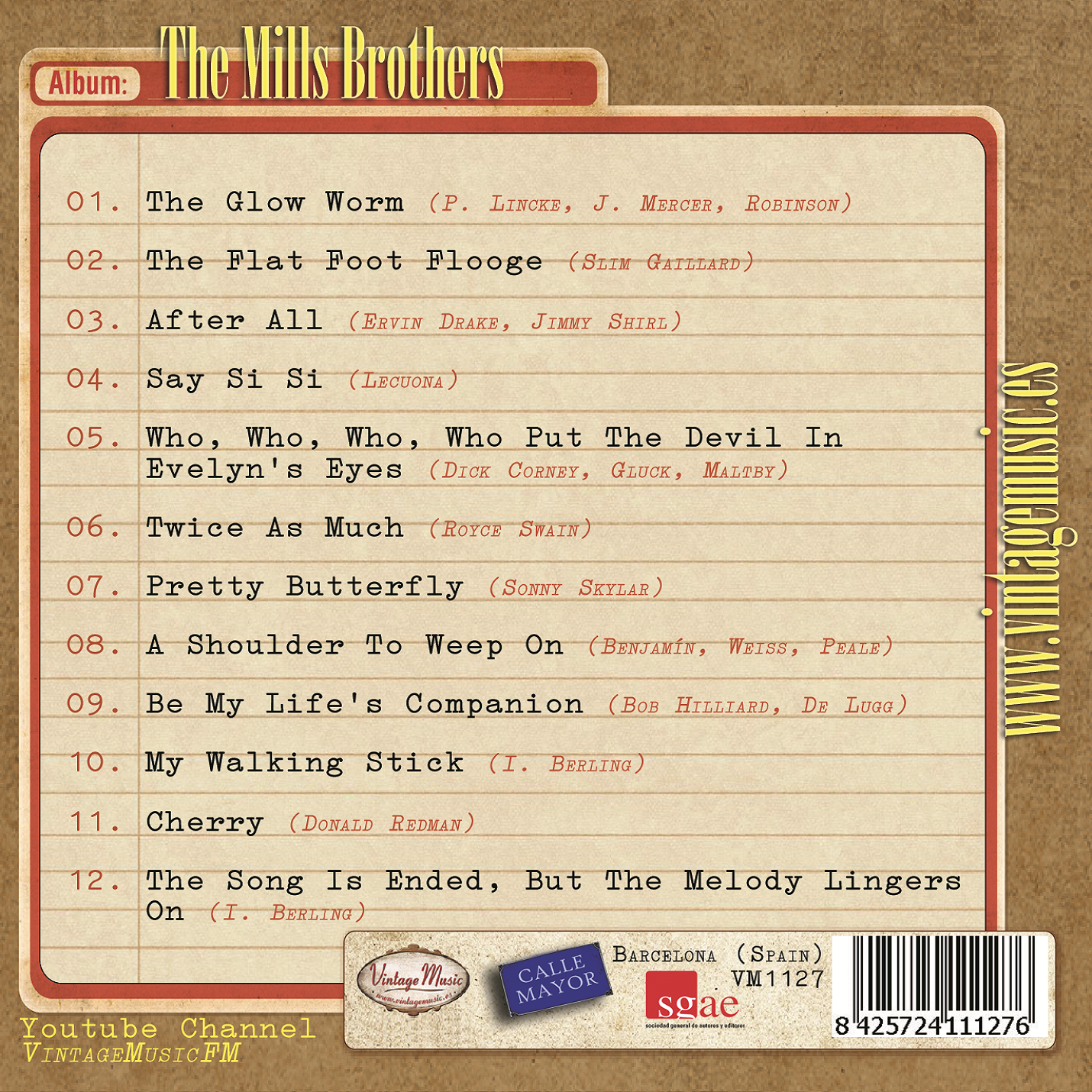 The Mills Brothers (Colección Vintage Music)