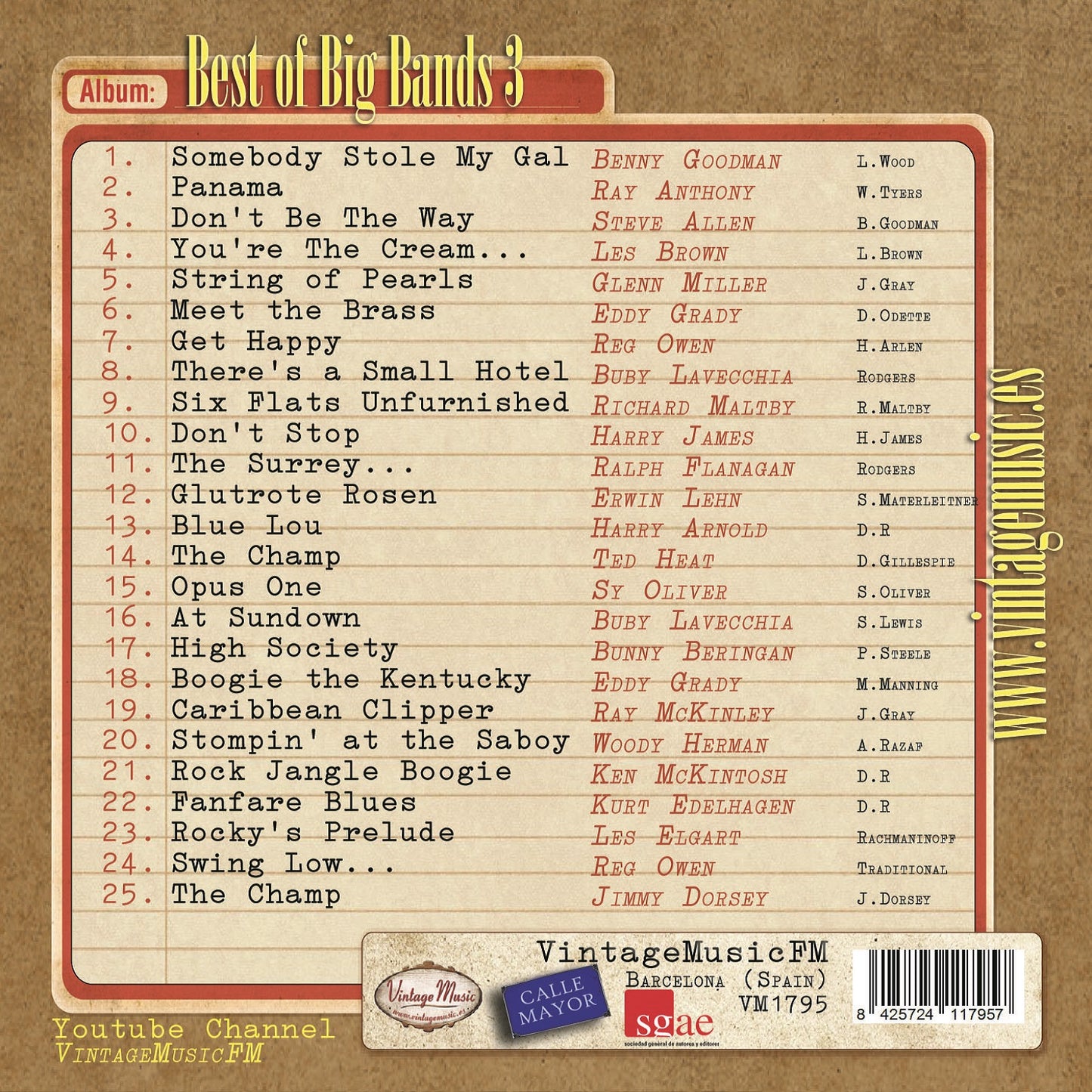 Best of Big Bands 3 (Colección Vintage Music)