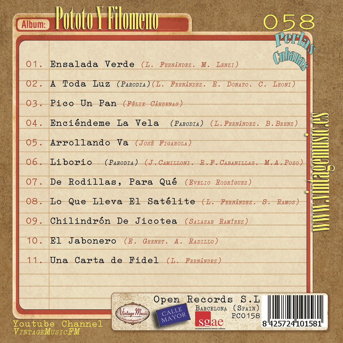 Pototo y Filomeno (Colección Perlas Cubanas - #58)