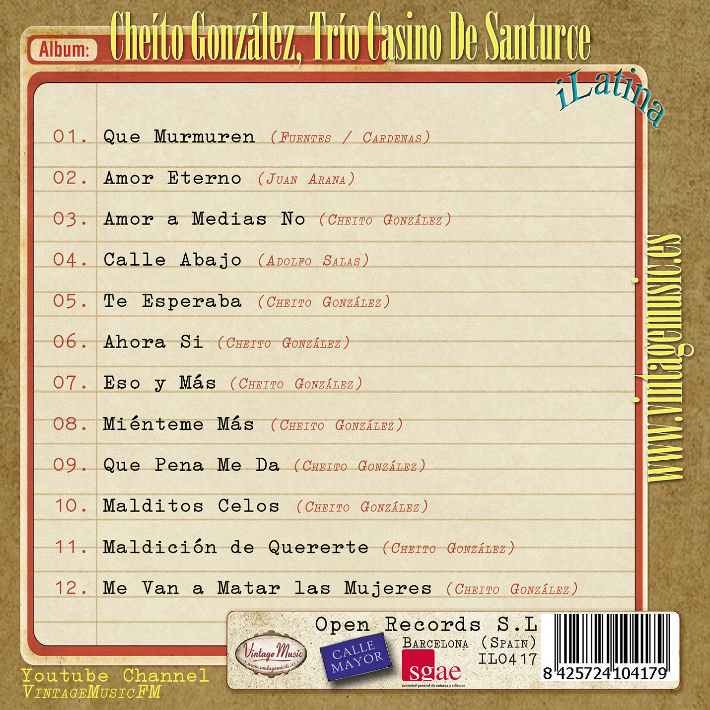 Cheito González (Colección iLatina)